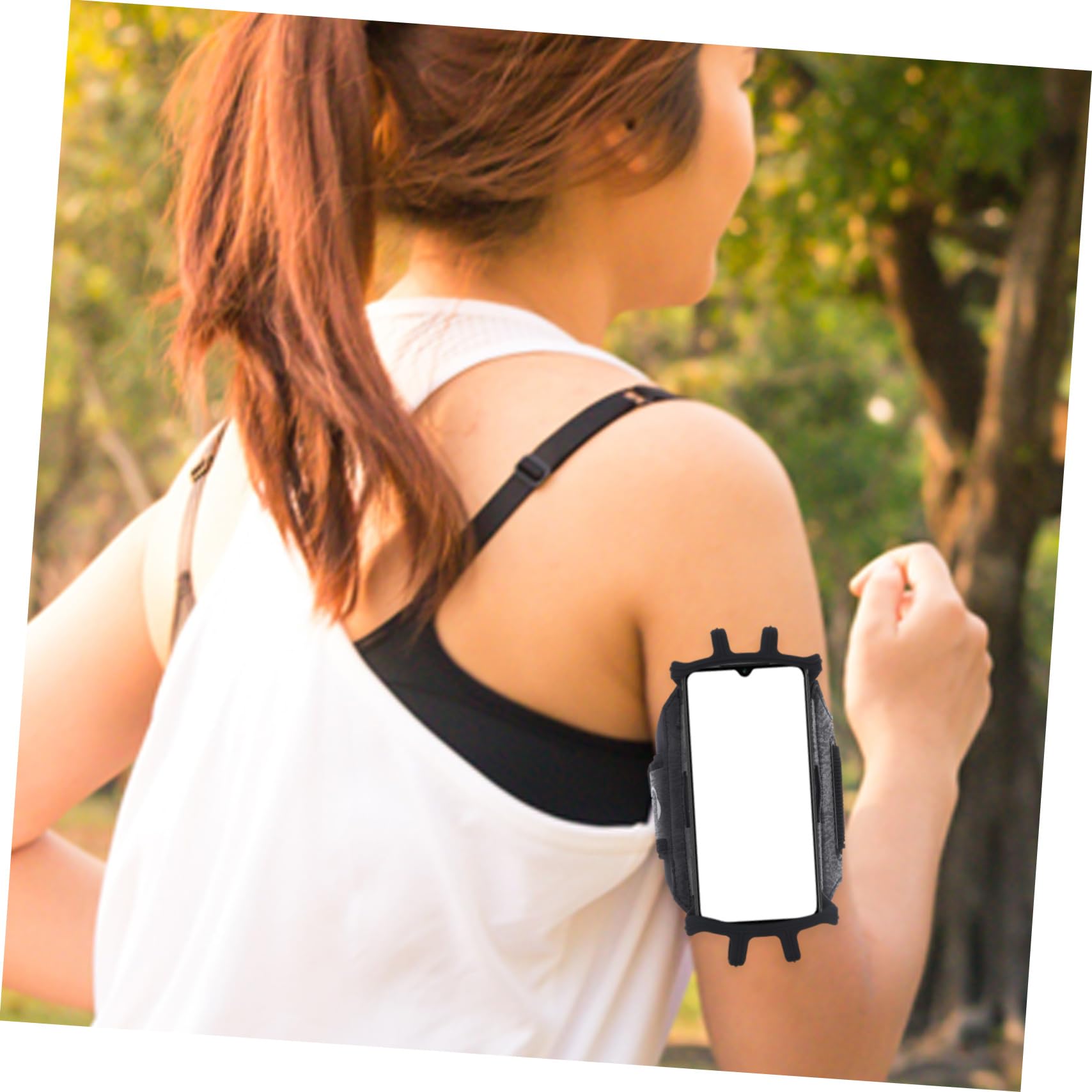 HEMOTON 3pezzi Armband Per Smartphone Supporto Per Corsa Jogging e Attività Sportive Fascia Traspirante Per Esercizi All Aperto Compatibile Con Tutti Modelli Di Telefono