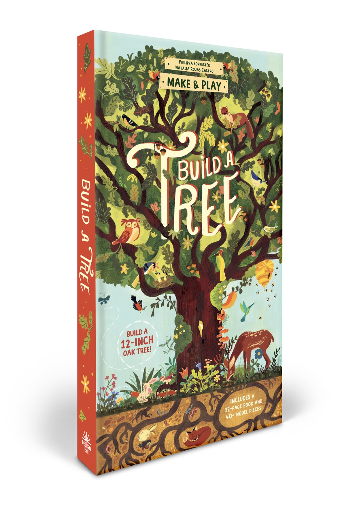 Make and Play: Build A Tree: Build a 30cm Oak Tree! Includes a 32-page Book and 40+ Model Pieces