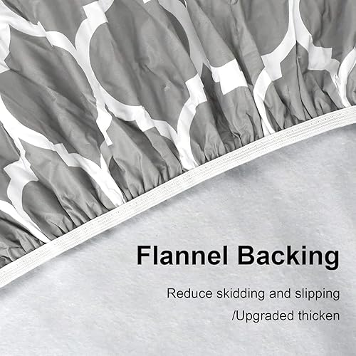 Miniatura 6 de Senneny Juego de 3 fundas para mesa de picnic ajustables con funda de banco y bolsa con cordón, mantel de vinilo 100% impermeable con respaldo de