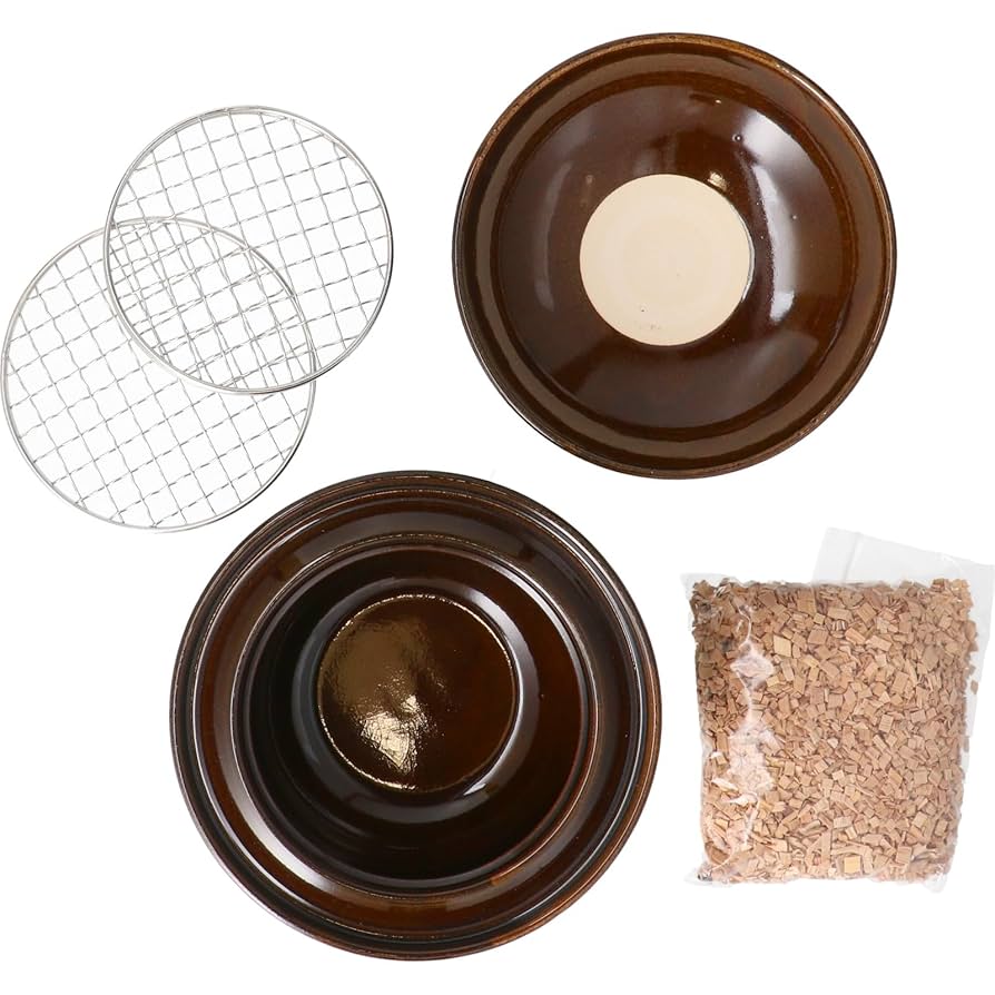 新品未使用　いぶしぎんミニセット　長谷園土鍋　日本製　燻製器　国産 Amazon｜長谷製陶(Nagatani Seitou) 長谷園 土鍋 燻製器