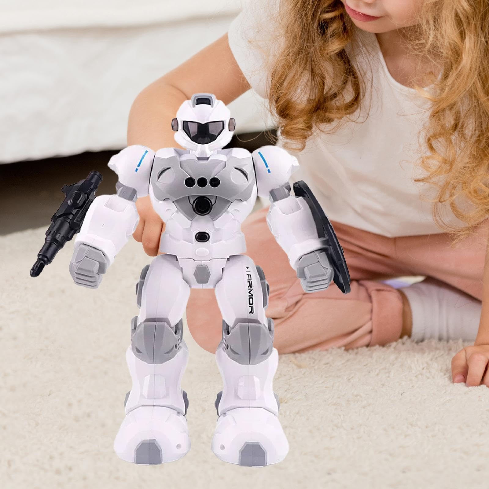Robots para Niños: Juguete Inteligente con Sensores, Que Baila Y, Divertido Y Eléctrico con Control Remoto.