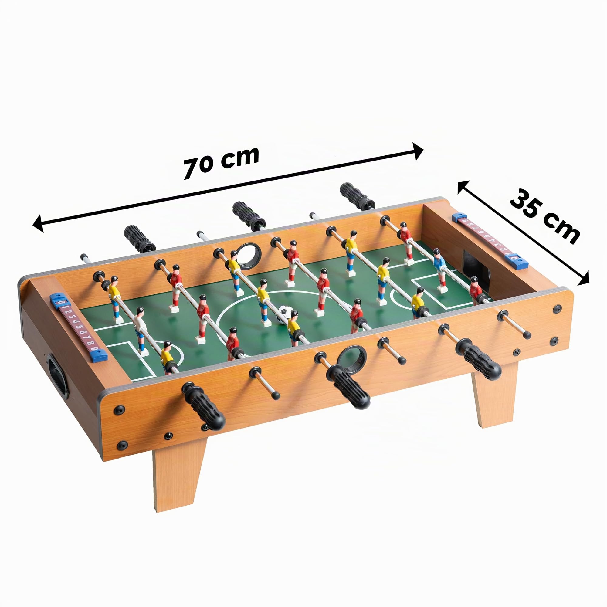 Kyto Baby-foot de table pour enfants et adultes - 70 x 35 cm