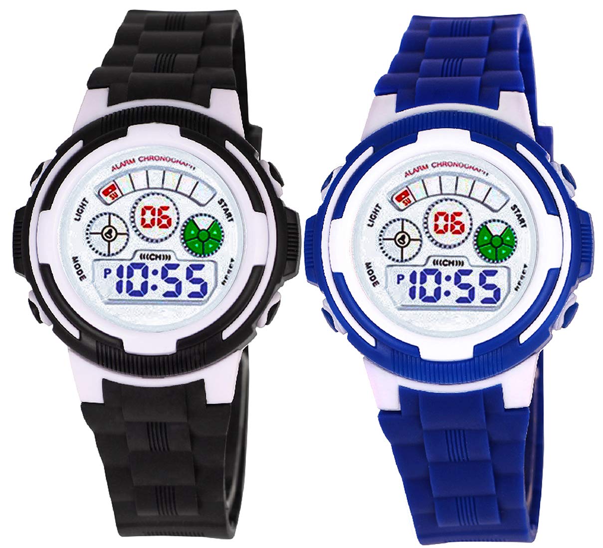 See full amazon price history chart for Time Up Combo of 2 Digital Dial Colorful Alarm Function,Waterproof,Multicolor Backlight Watches for Kids-EF69118-3E-DCMB-BLACK-2 Time Up Combo of 2 Digital Dial Colorful Alarm Function,Waterproof,Multicolor Backlight Watches for Kids-EF69118-3E-DCMB-BLACK-2 (B07XBTRD8H) Amazon Price History, Amazon Price Tracker