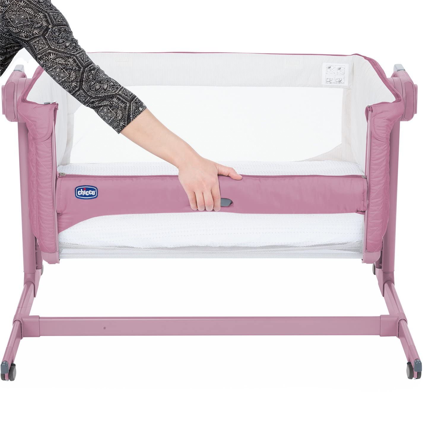 Cunas marca CHICCO. Modelo Cuna Next2Me Magic Blossom