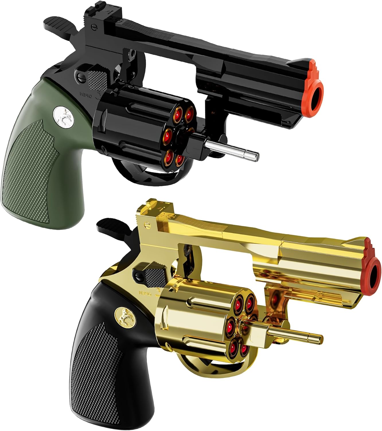 Kids Toy Revolver Gun Eva Soft Bullets with Holster