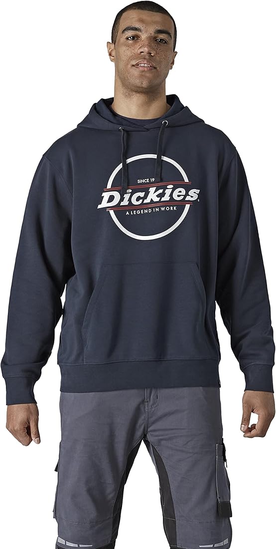 HOLIDAY DICKIES S商品 Buy Dickies Men's Towson Graph Hood Hooded Sweatshirt, navy, L at