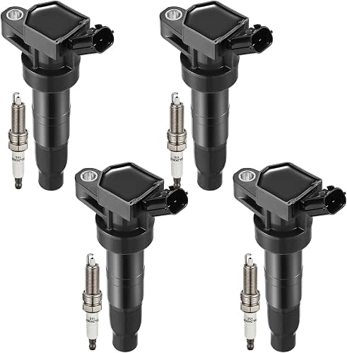 Ignition Coil Pack UF611 and Iridium Spark Plugs XP6203 Set