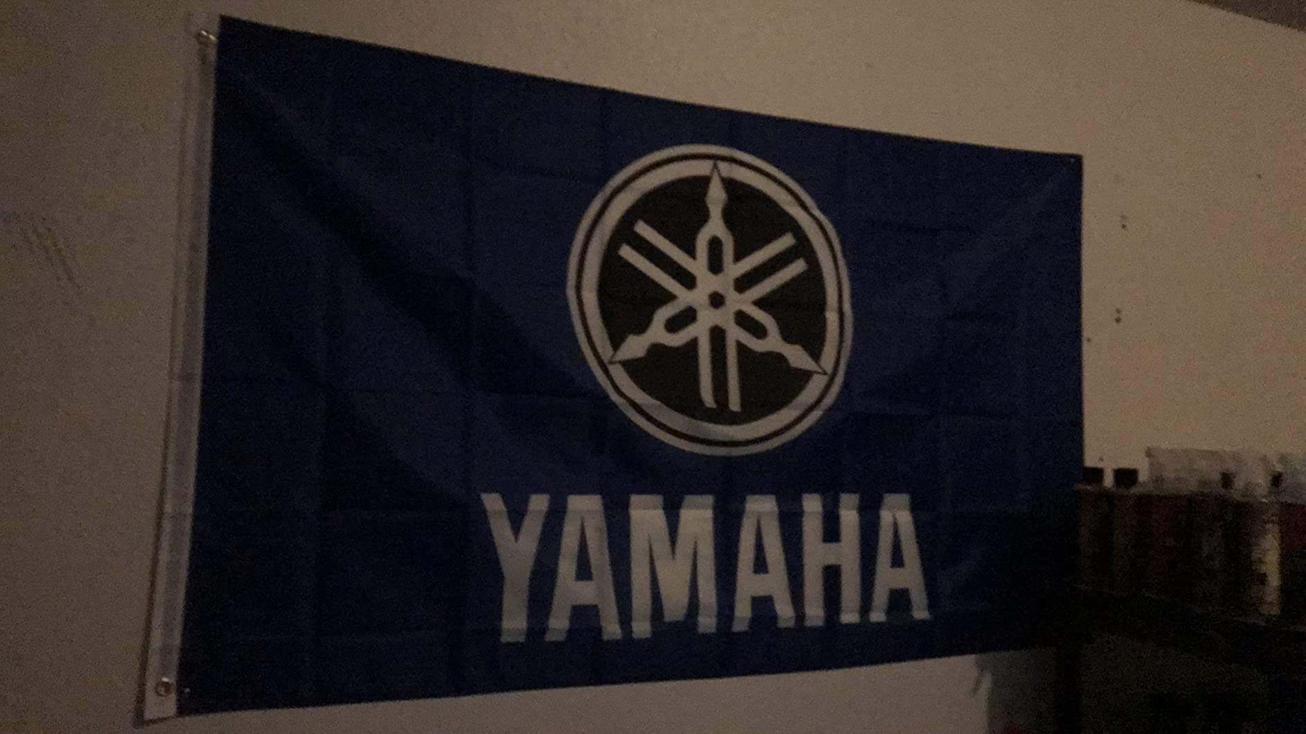 $1/mo - Finance Yamaha Motorcycle Flag 3' X 5' Indoor Outdoor Moto ...