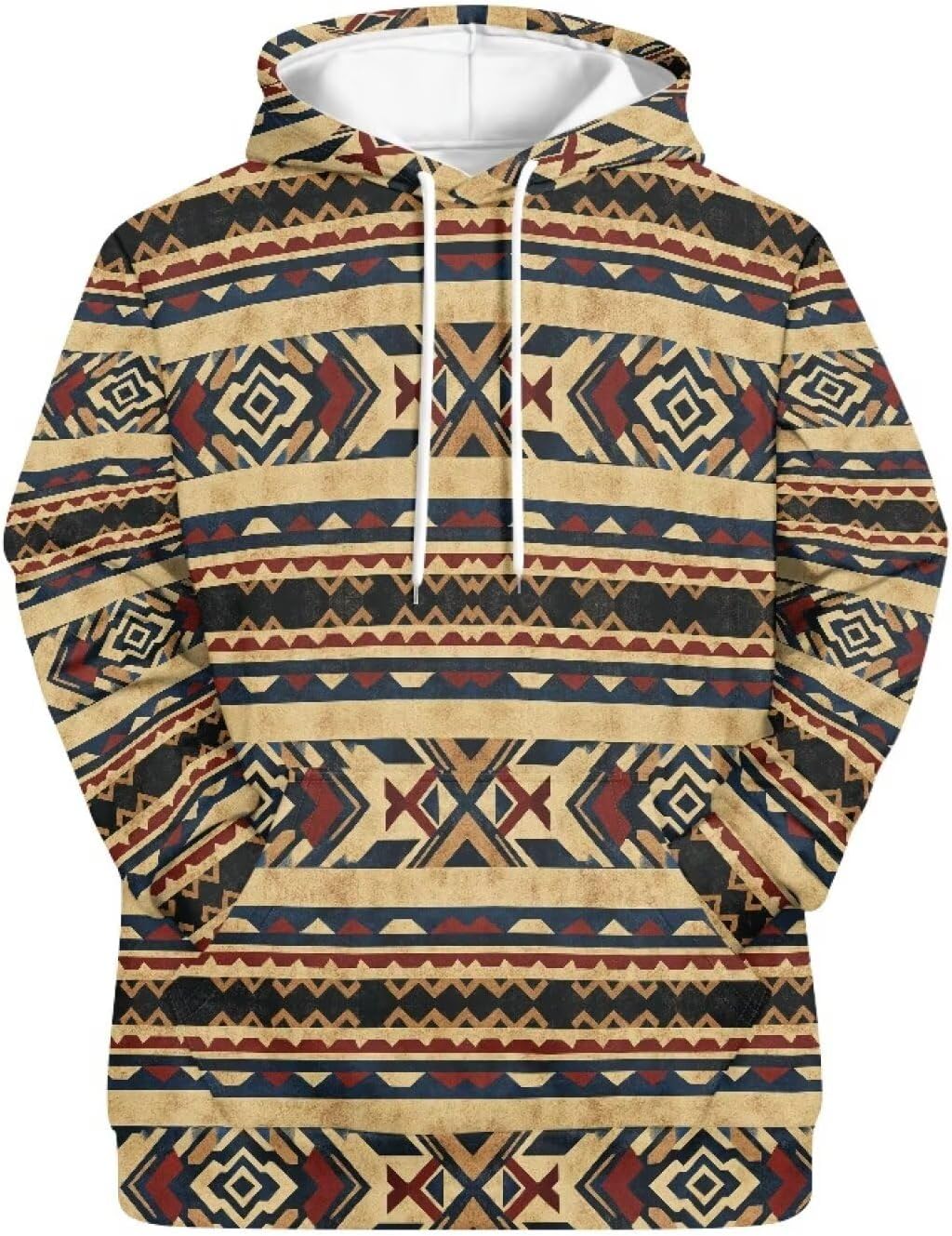 AFPANQZ Sweaters Men's Plus Size Sweatshirt Stretchy Pullover Hoodies Sweatshirts Pocket Tee Shirts Tops for Sports