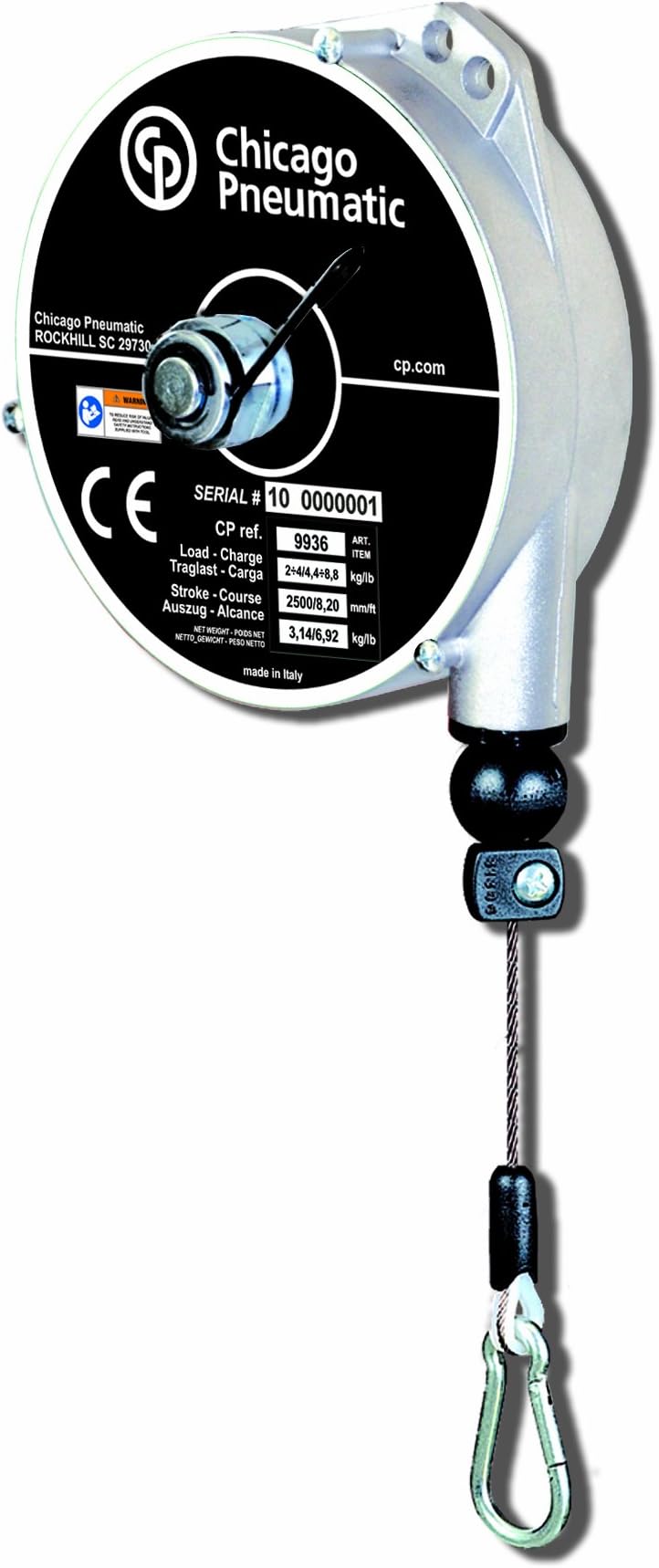 CP9940 Medium Duty Balancer Load Range: 22.0-30.8-Pound