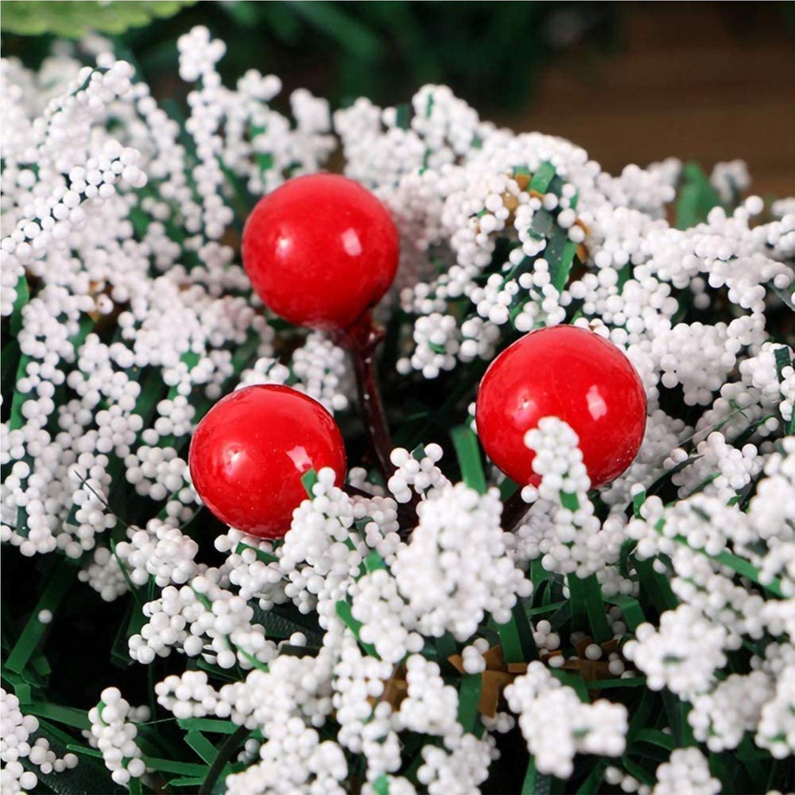 MIAOXIAO Weihnachten Dekoration Girlande Kreativ Weihnachten Türkranz Weihnachtsgirlande Künstliche Kränze Weihnachtskranz Deko Christmas Wreath Decoration,40CM