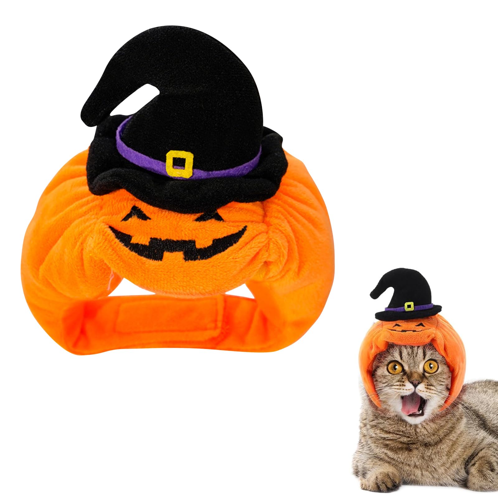 Amazon | 【Charming Club】犬 猫 ハロウィン コスプレ カボチャぼうし