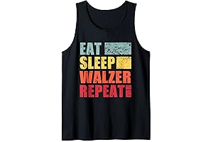 Eat, Sleep, Walzer, Repeat Tank Top