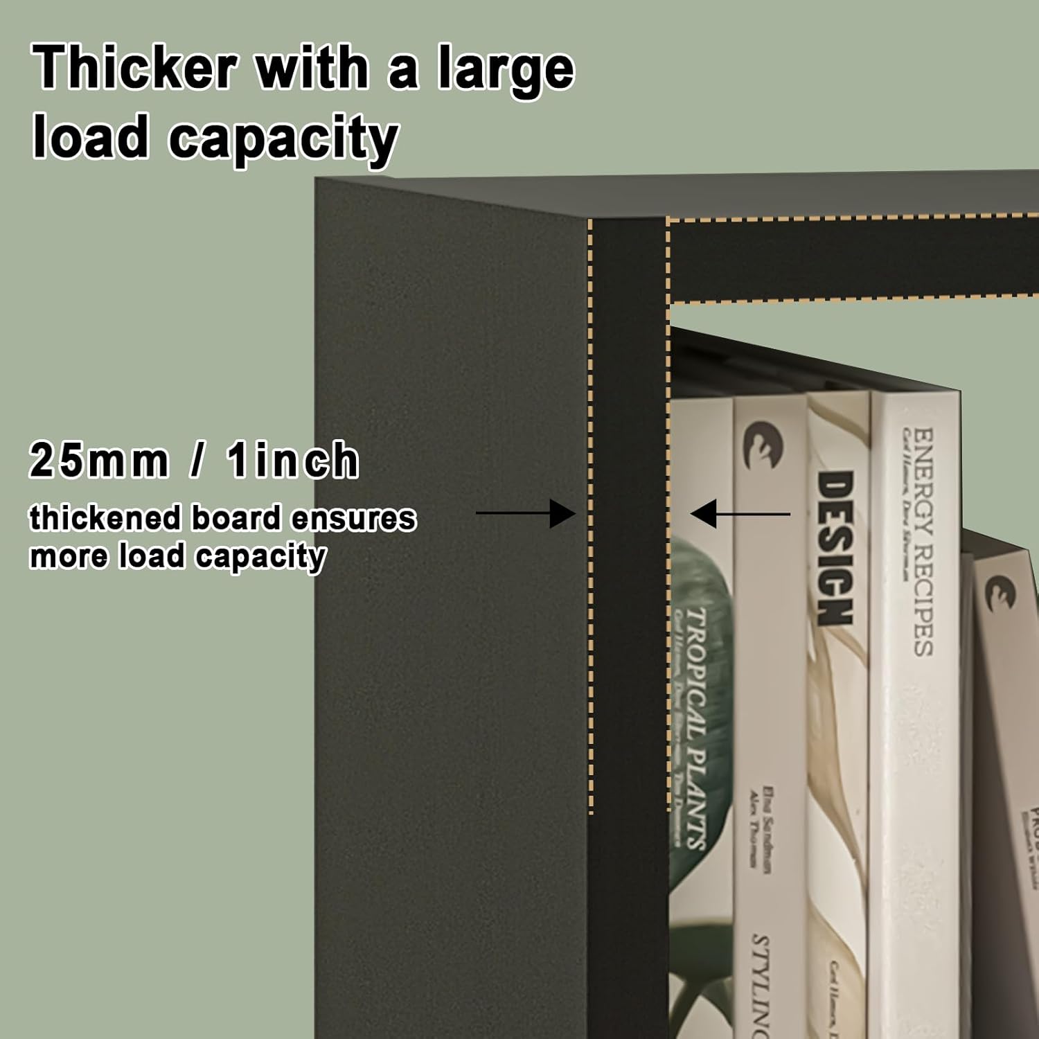 CTESNE【2026 Wooden Thick Frame 8 Cube Storage Organizer Shelf with Anti-Tipping Kits + Reversible Open Back Bookcase, Horizontal and Vertical Dual-use（Chocolate,11inch）