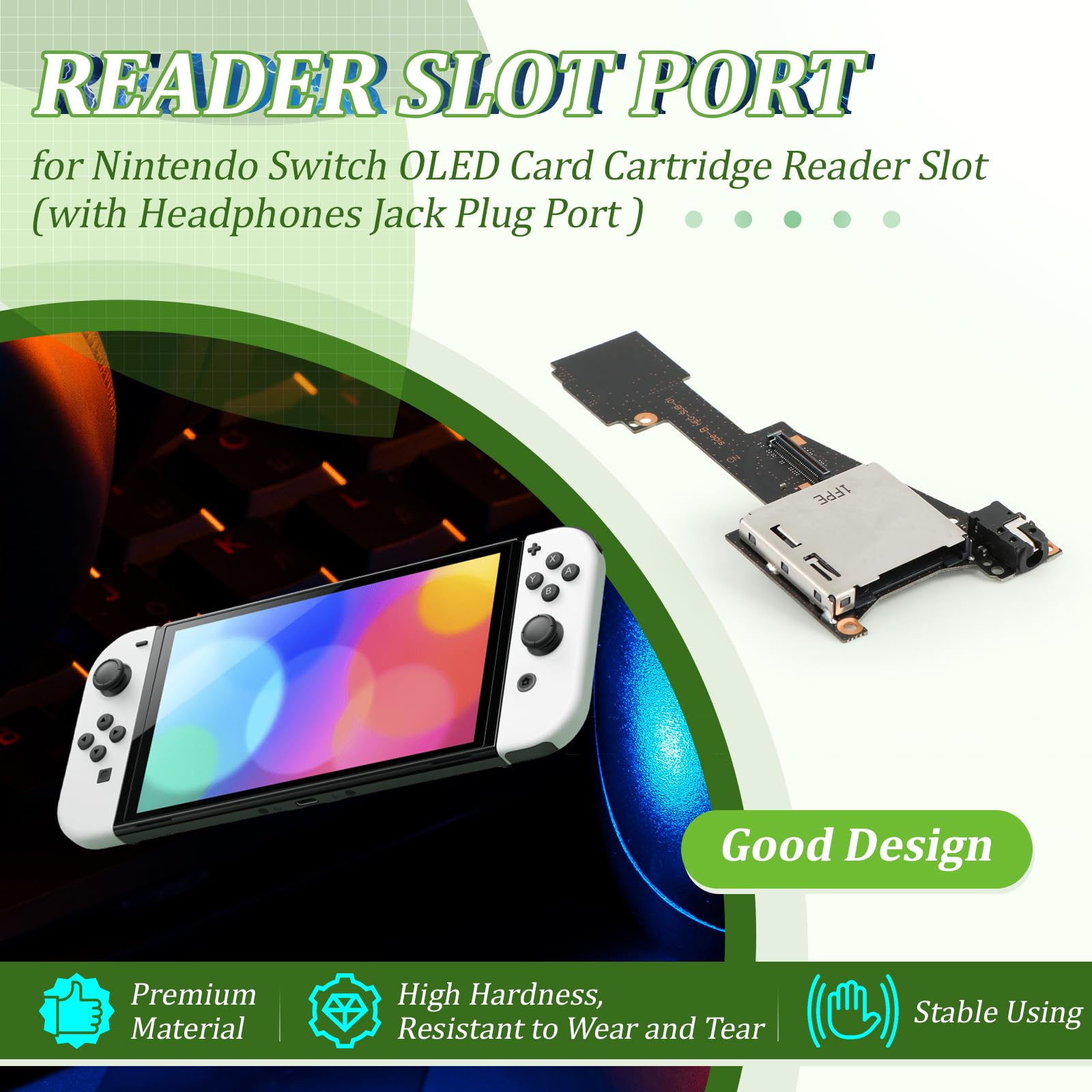 Amazon.com: for Nintendo Switch OLED Game Cartridge Card Reader