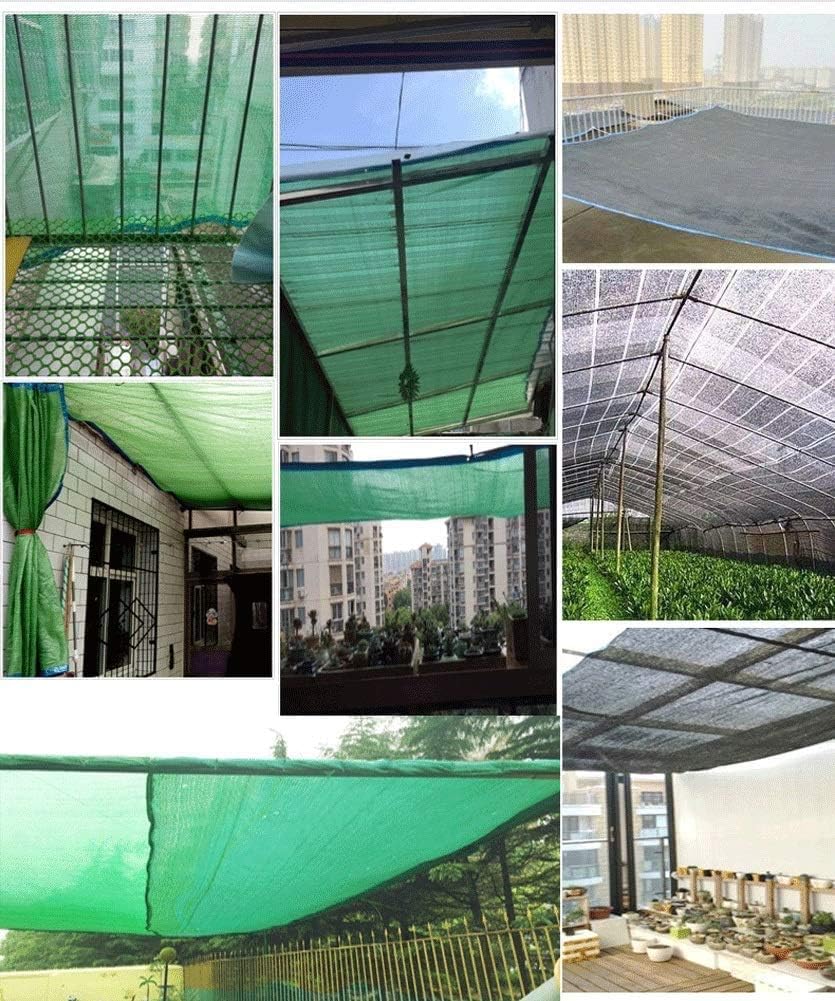 園芸用シート 80％日焼け止めシェードクロス、耐紫外線シェードメッシュタープ/グロメットシェードネット付き、温室パーゴラアウトドア用