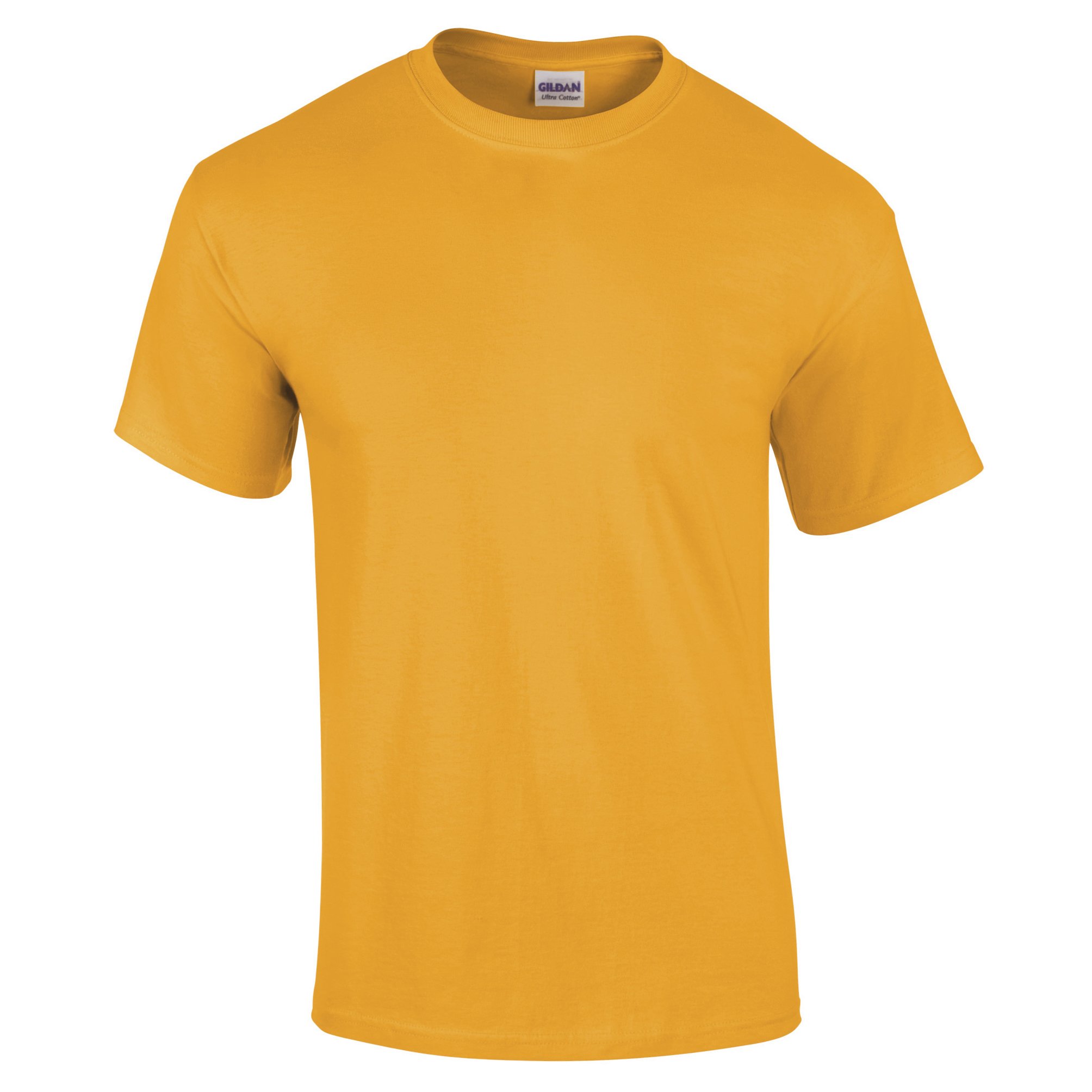 Gildan Mens Ultra Cotton Short Sleeve T-Shirt (M) (Old Gold)