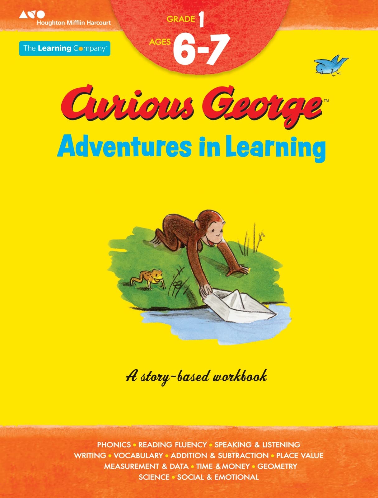 Curious George Adventures in Learning, Grade 1: Story-based learning (Learning with Curious George)
