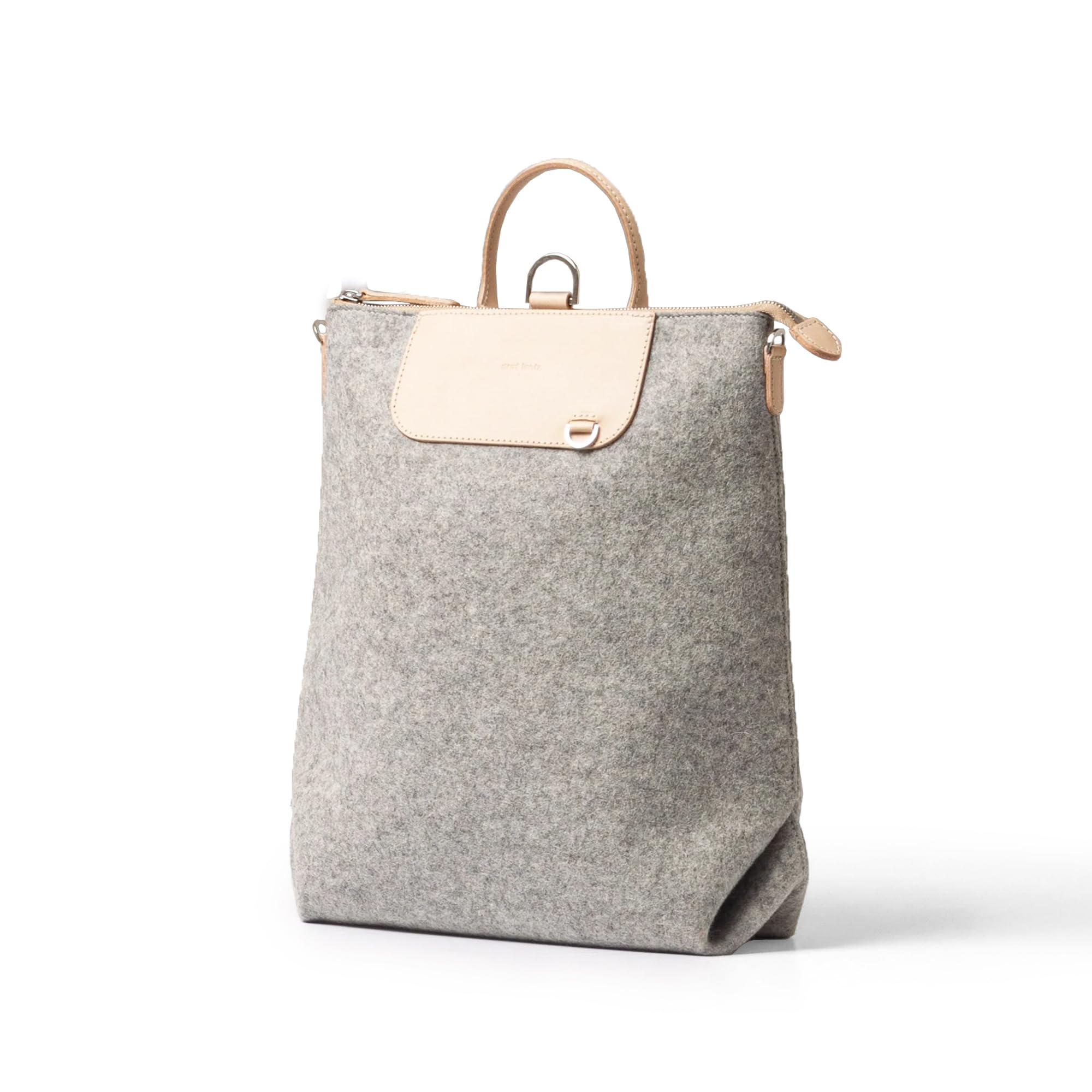 bellblock Felt Ladies Bag Backpack For Women Stylish Latest/Trendy | Convertible Ladies Sling Bag For Women | Gift Items For Women/Teenage Girls | Grey (Pack of 1)-picture-48