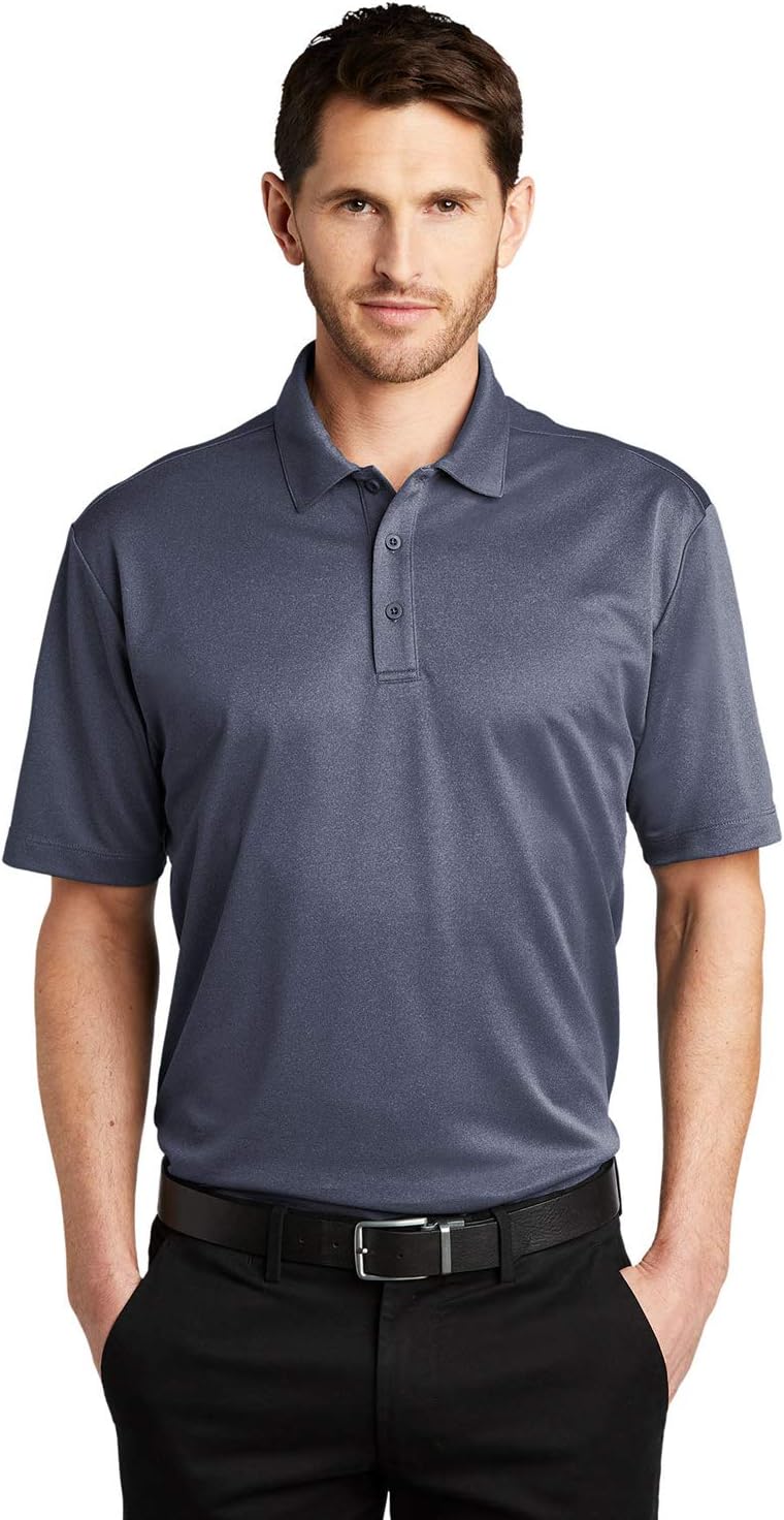 Port Authority Heathered Silk Touch Performance Polo