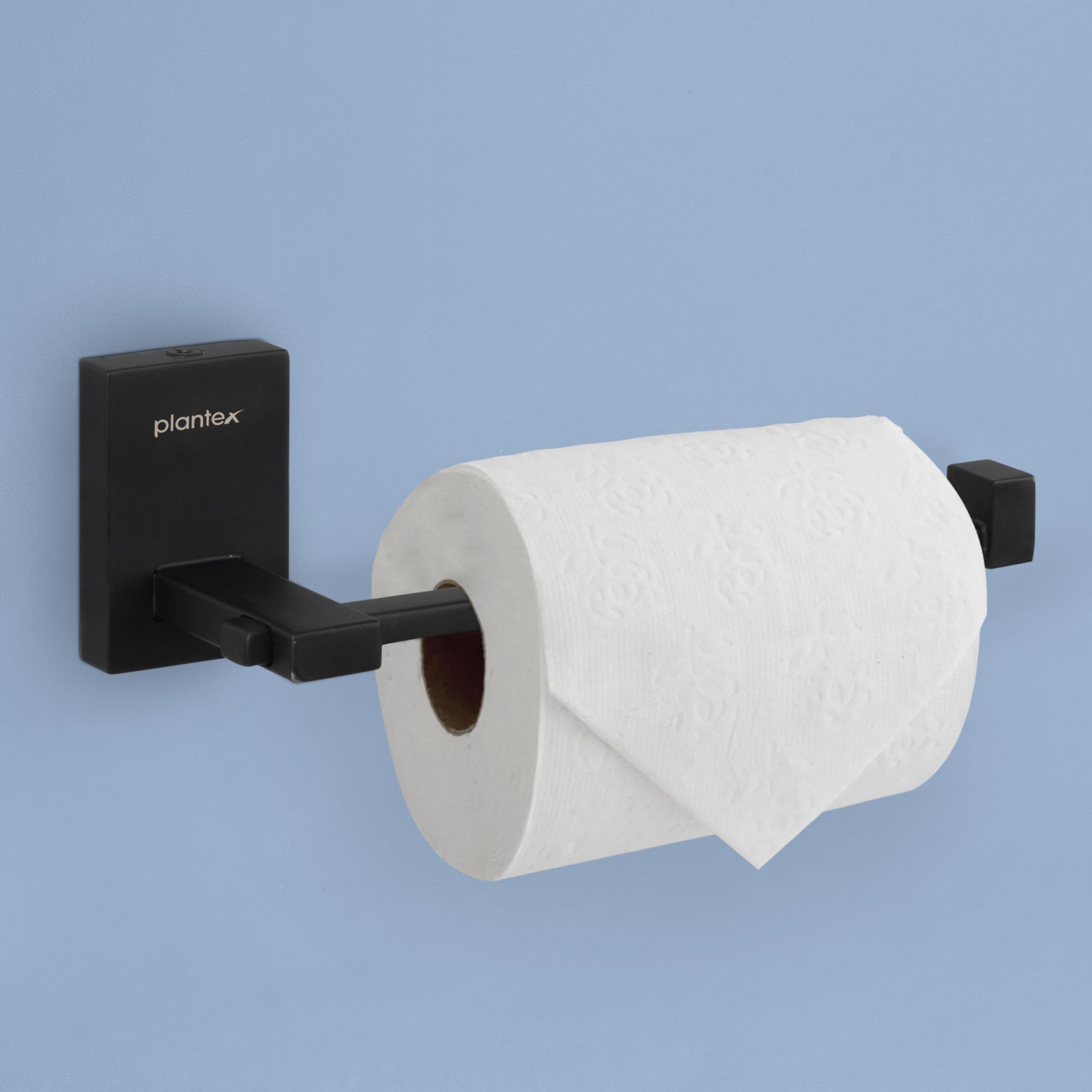 Plantex 304 Grade Stainless Steel Toilet Paper Roll Holder for Washroom/Tissue Paper Stand for Bathroom Accessories - Senso (Black) (B0B3MQXR9Y) Amazon Price History, Amazon Price Tracker