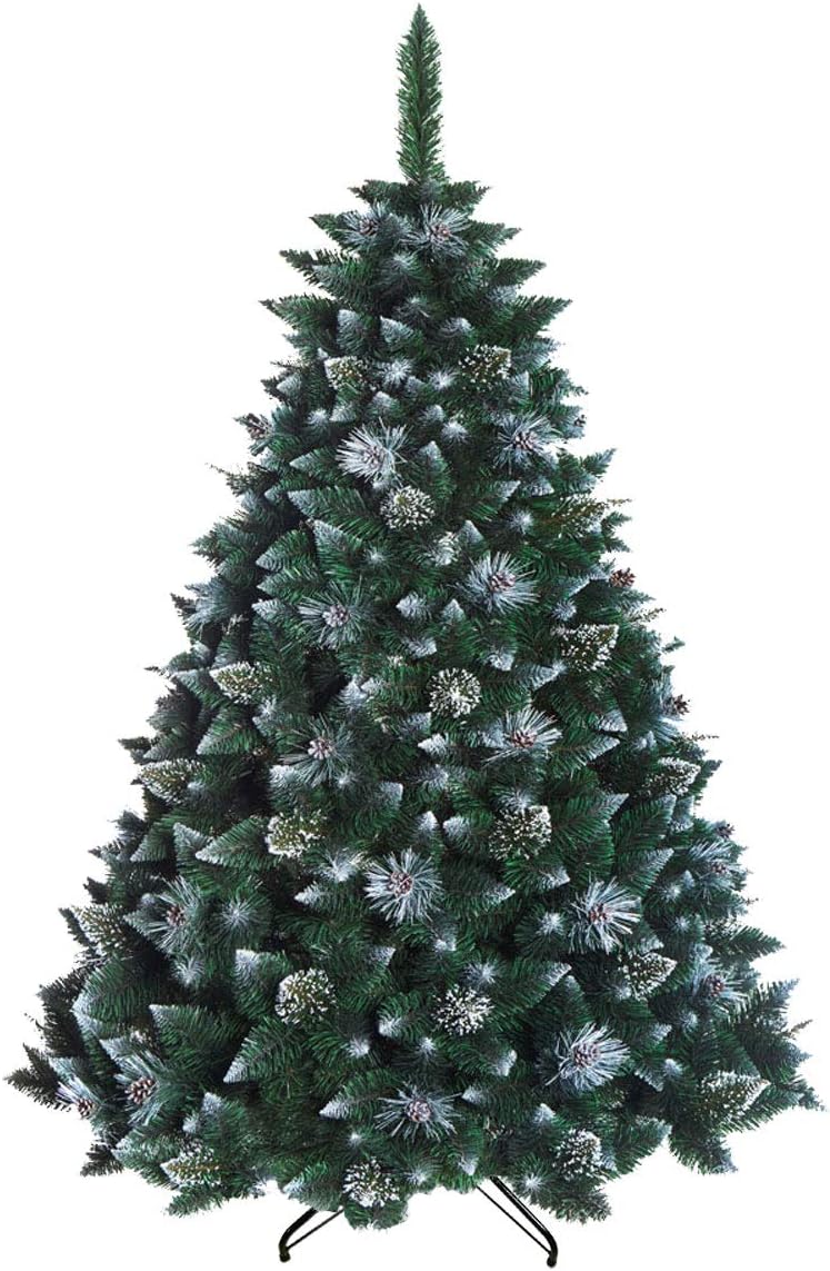CHRISTMAS TREE New Boxed Forest Green Luxury TREE (Snow-covered, 150 cm)