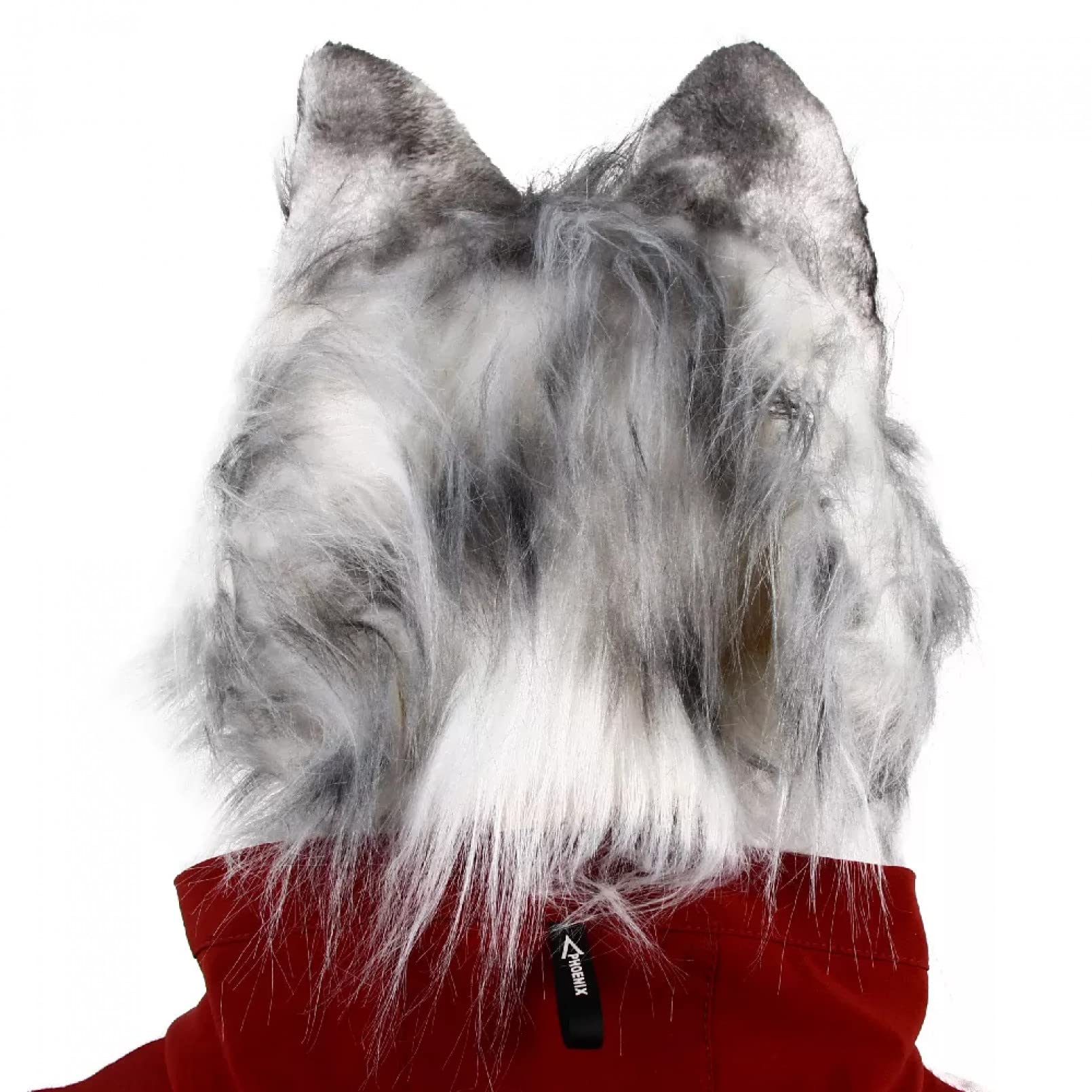Masque d'Halloween effrayant en latex loup loup-garou animal à fourrure