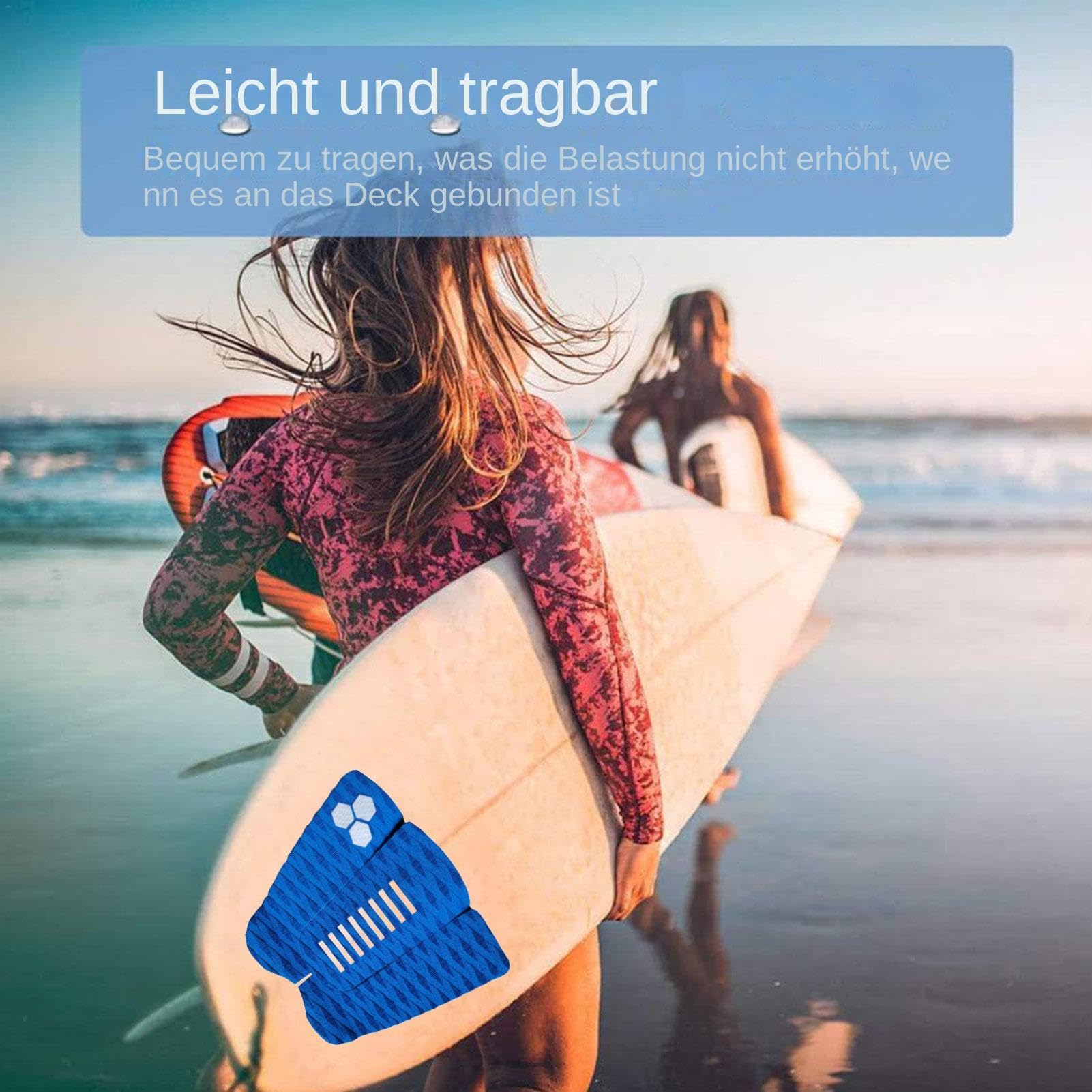 EVA Schaumplatte Surfbrett Matte - Selbstklebendes Traction Pad 120x30cm