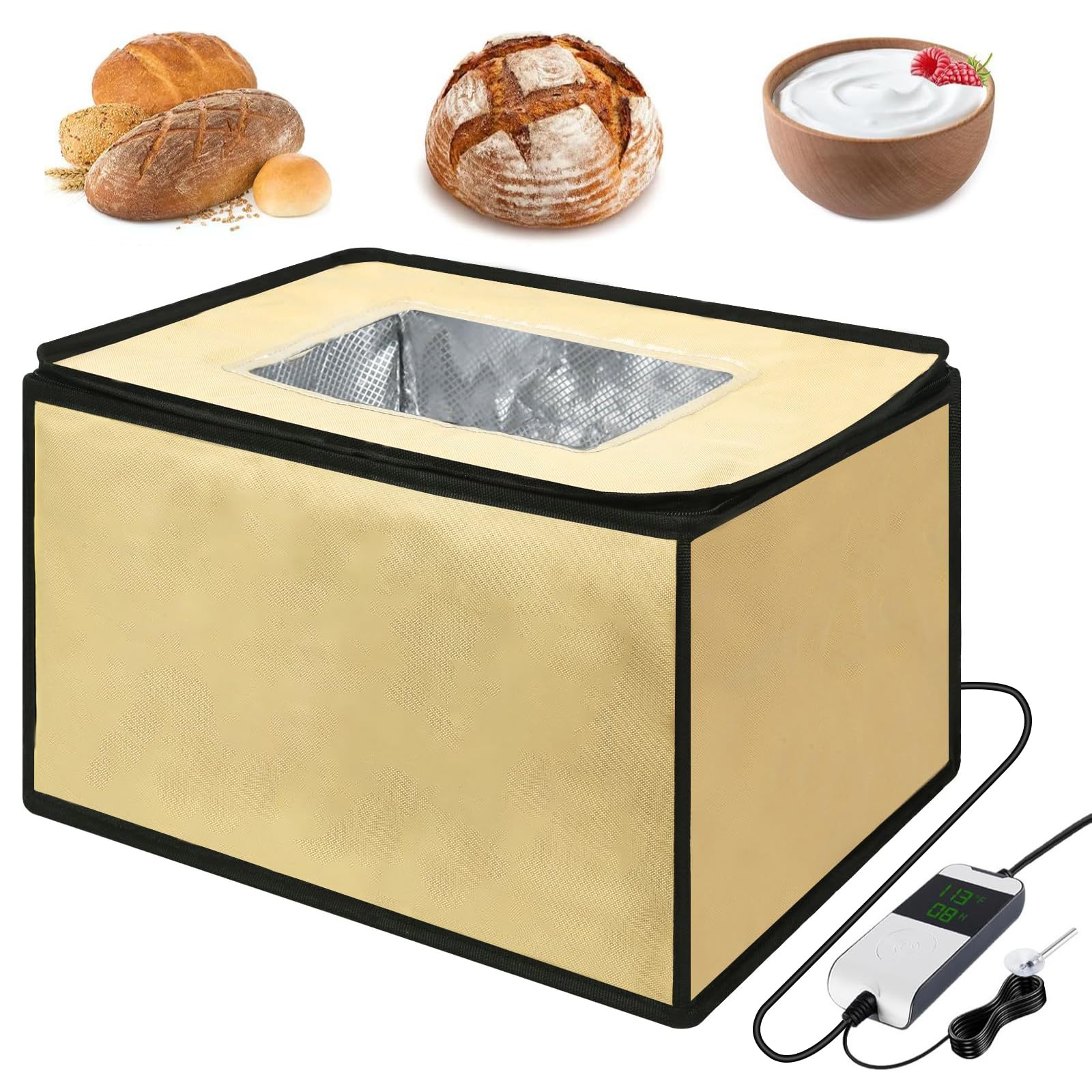 Boîte de fermentation électrique pour réussir vos pâtes à pizza et levains faits maison