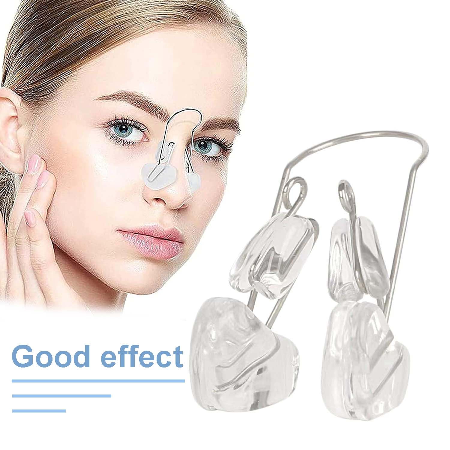 1 Pezzo Clip per Rinoplastica, Clip Rinoplastica in Silicone, Clip per Sollevamento Piastra per il Naso, Clip per Piastra Naso Larga, Adatta per Naso Largo, Donne, Uomini E Ragazze