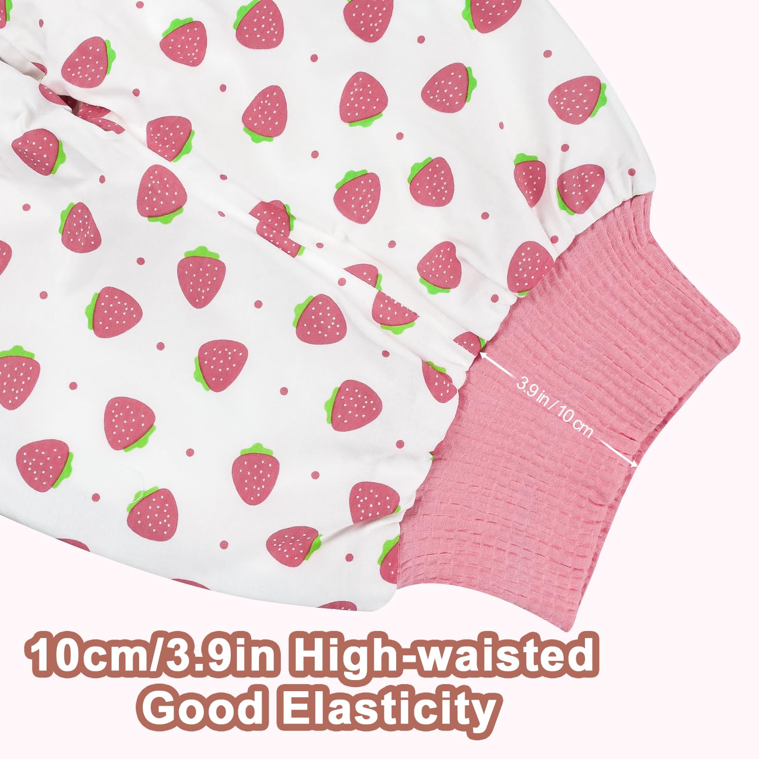 MOEMOE BABY Leakproof Diaper Pants for Potty Training Nighttime Diaper Shorts for Toddler Boys and Girls 2 Packs