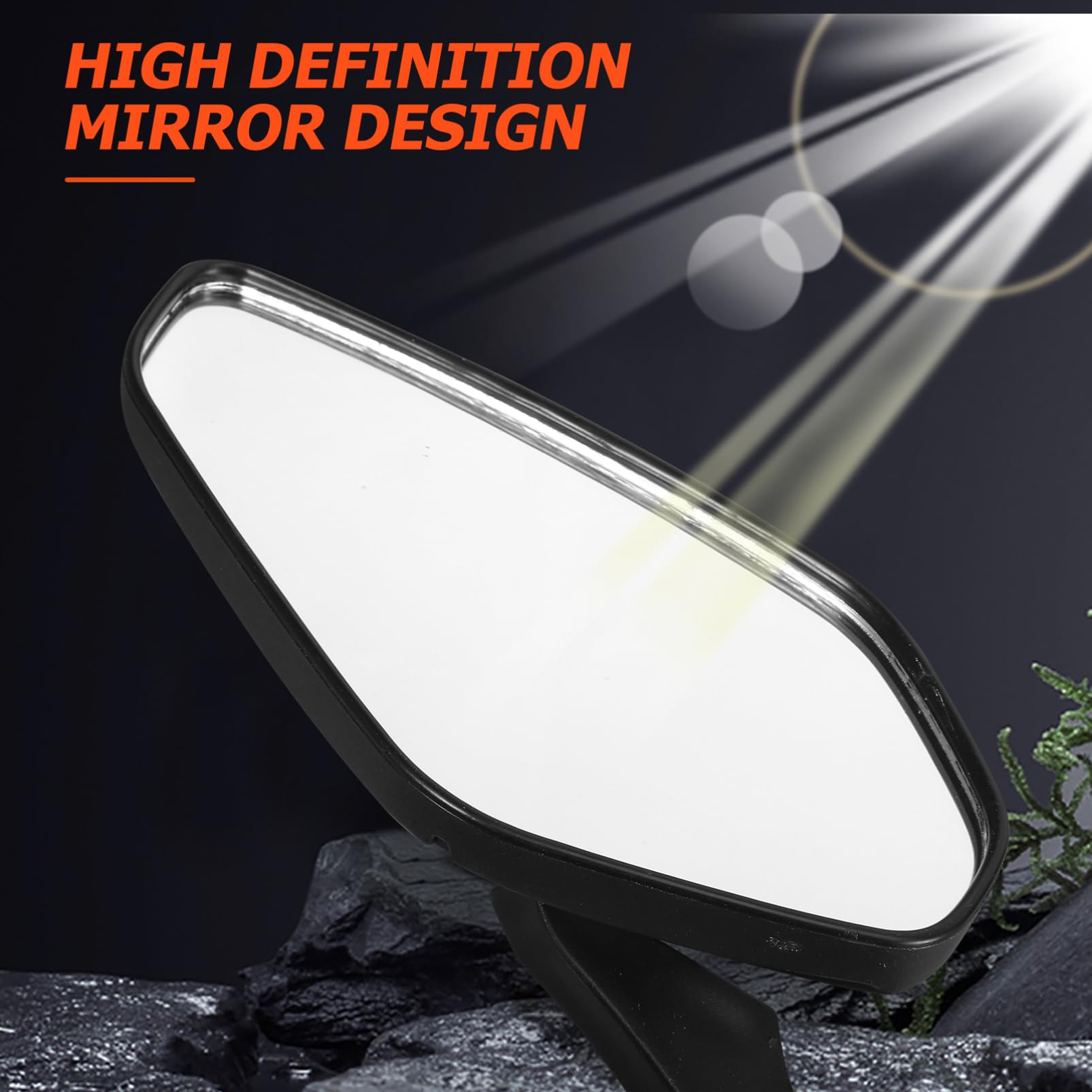 TOYANDONA 3 Ensembles Miroir de Vélo Arrière Réglable Ensemble de Rétroviseurs de Sécurité à Large Angle pour Vélo de Montagne Offrant une et Étendue pour Conduite Sécurité