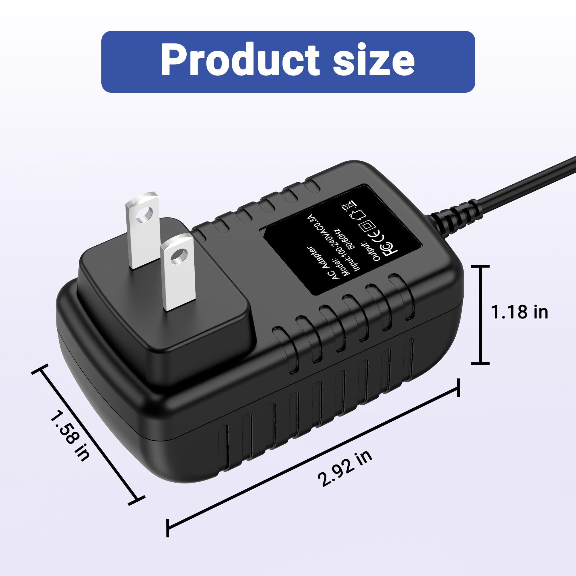 Amazon.com: XHJTWOPY 9V Adapter for A&D TB266 AX-TB266 UWP-05W
