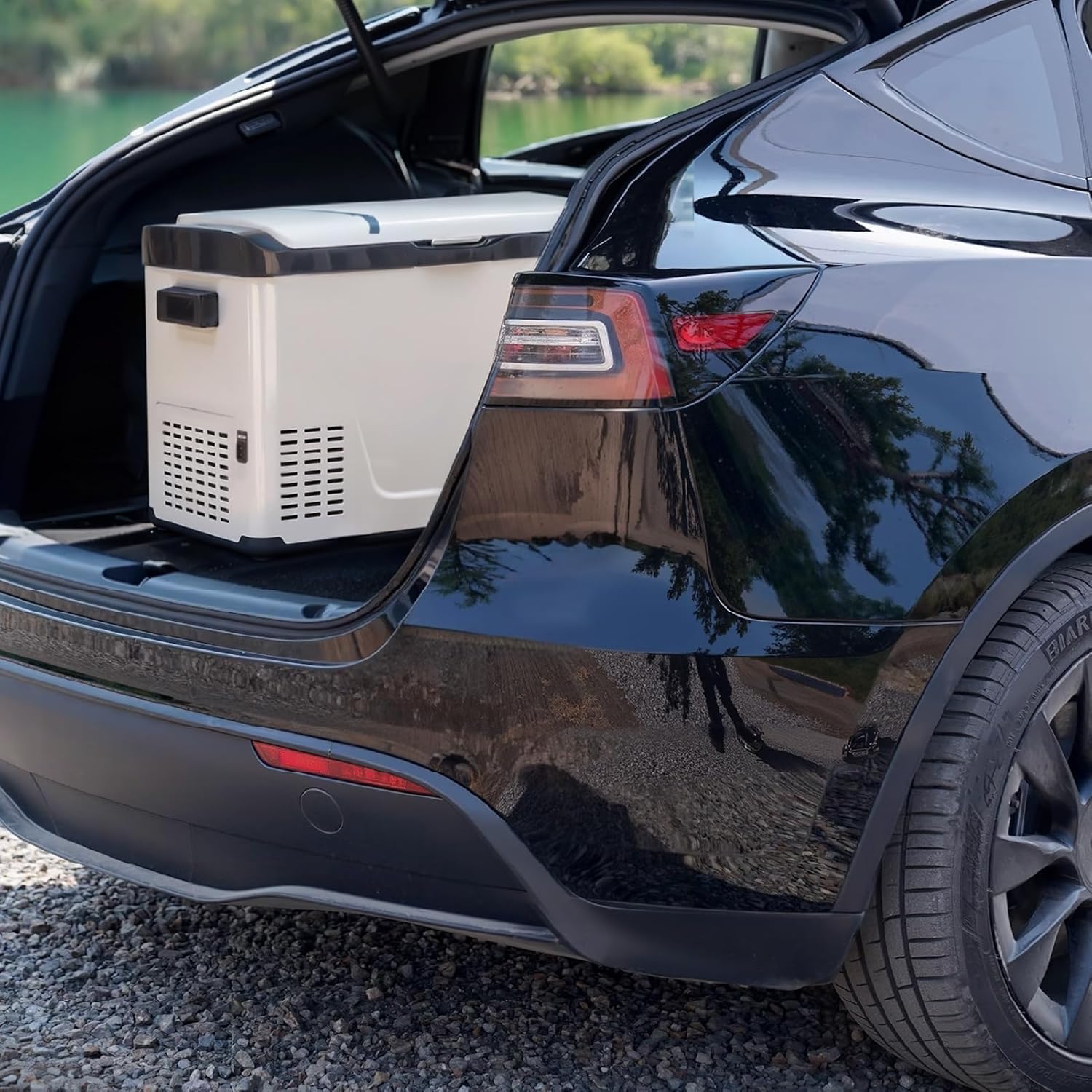 WOLTU 30L Kompressor Kühlbox Elektrisch 12v 230v, Dual Zone Auto Kühlbox, Mini Kühlschrank Gefrierbox für Lkw, Strand, Picknick, Summer Saver