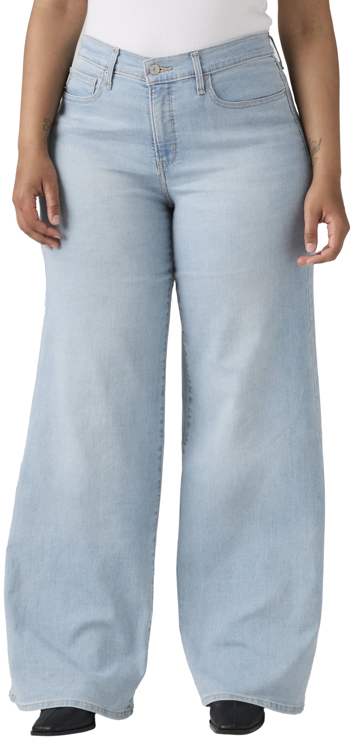 Levi's 318 Shaping Wide Leg Jeans Donna