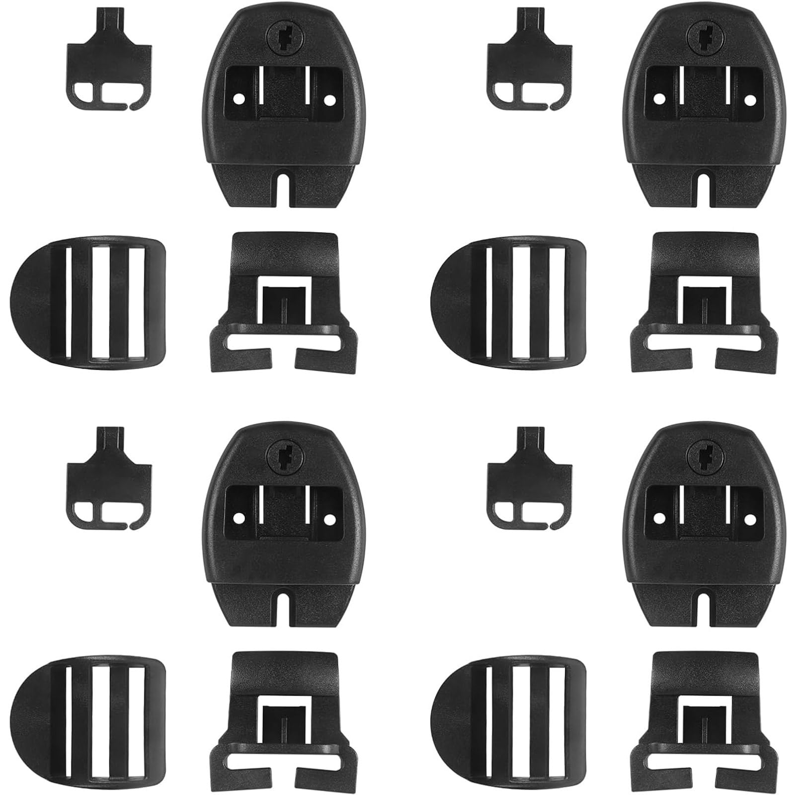 Tsophreniq Multicolor 10Set High-Strength Spa Cover Fasteners With Locking Tub Clips For Secure Pool Covers Secure Cover Fastener Clamp