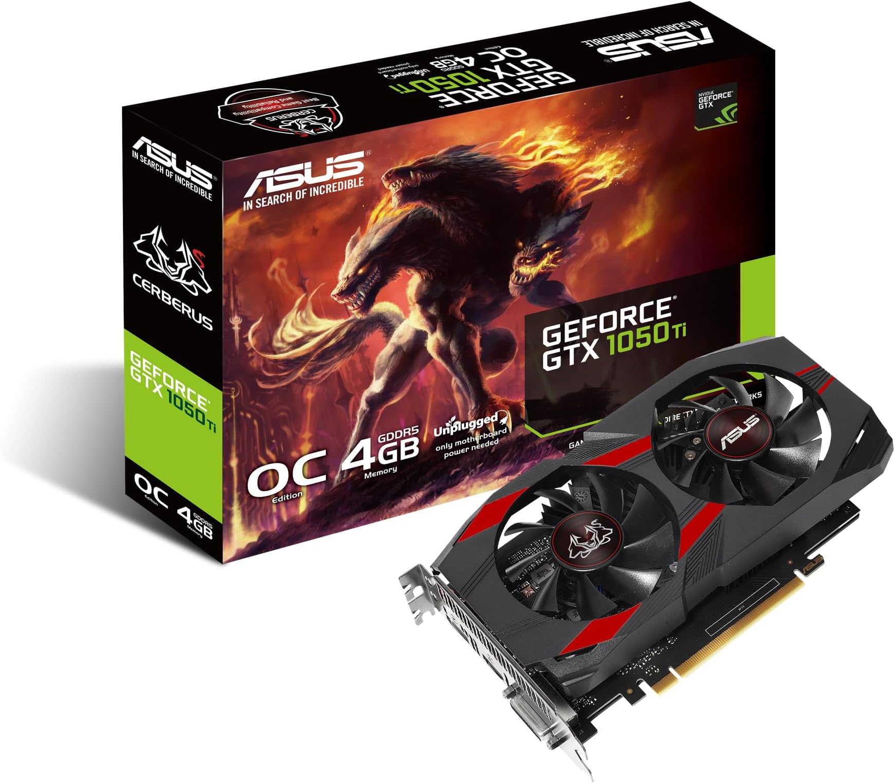 Geforce Gtx 1050 Ti Treiber Windows 7 ASUS CERBERUS-GTX1050TI-O4G, Tarjeta Gráfica (GeForce GTX 1050 Ti, 4GB