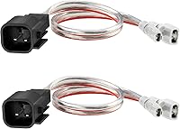 Vista 1 de NuIth Arnés de cableado de altavoz de puerta trasera delantera para Ford 1998-2016/Mazda 2001-2013/1999-2011 Lincoln Install Aftermarket cable