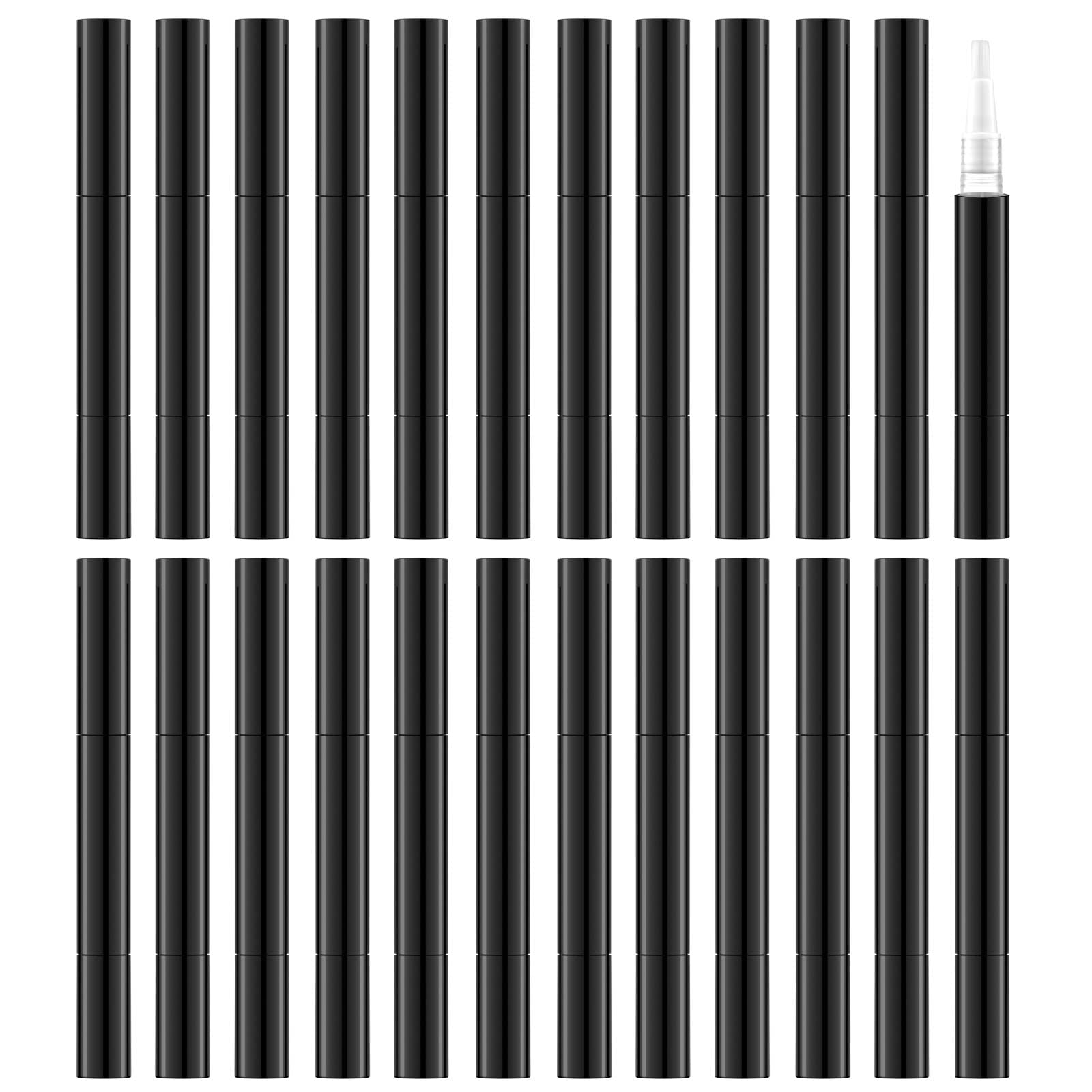 3ml Empty Nail Oil Pen with Brush Twist Pen for Tooth Whitening Gel Lip Gloss Container Eyelash Growth