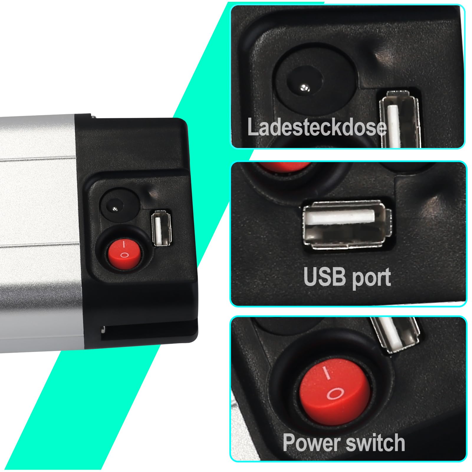 TNLi TEC Batterie Li-ion De Rechange Pour Vélo électrique