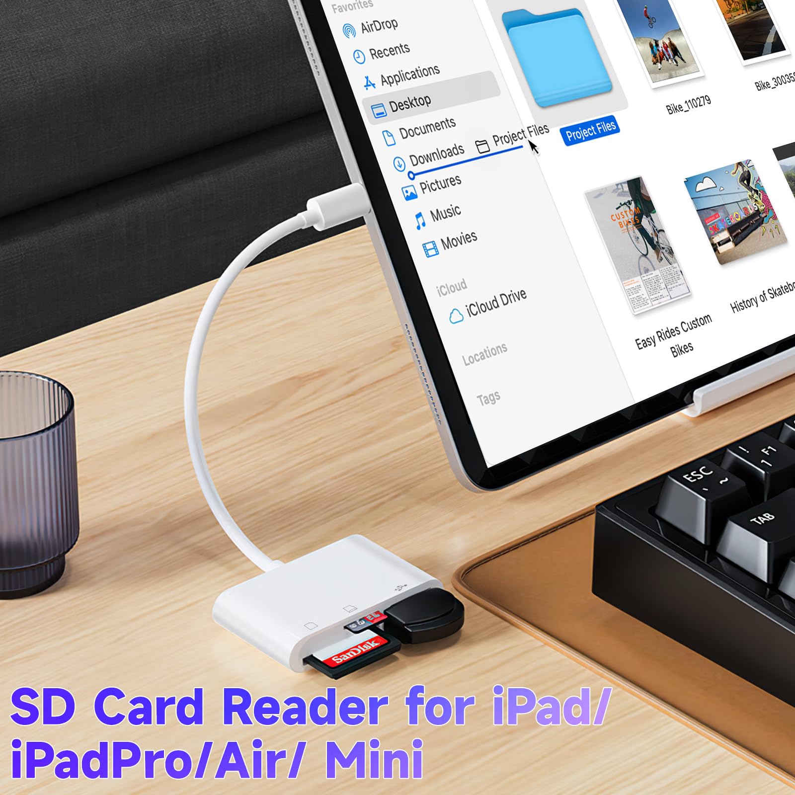 Cf Card Reader Mini 3 In 1 Card Reader USB C Card Reader Memory Card Reader