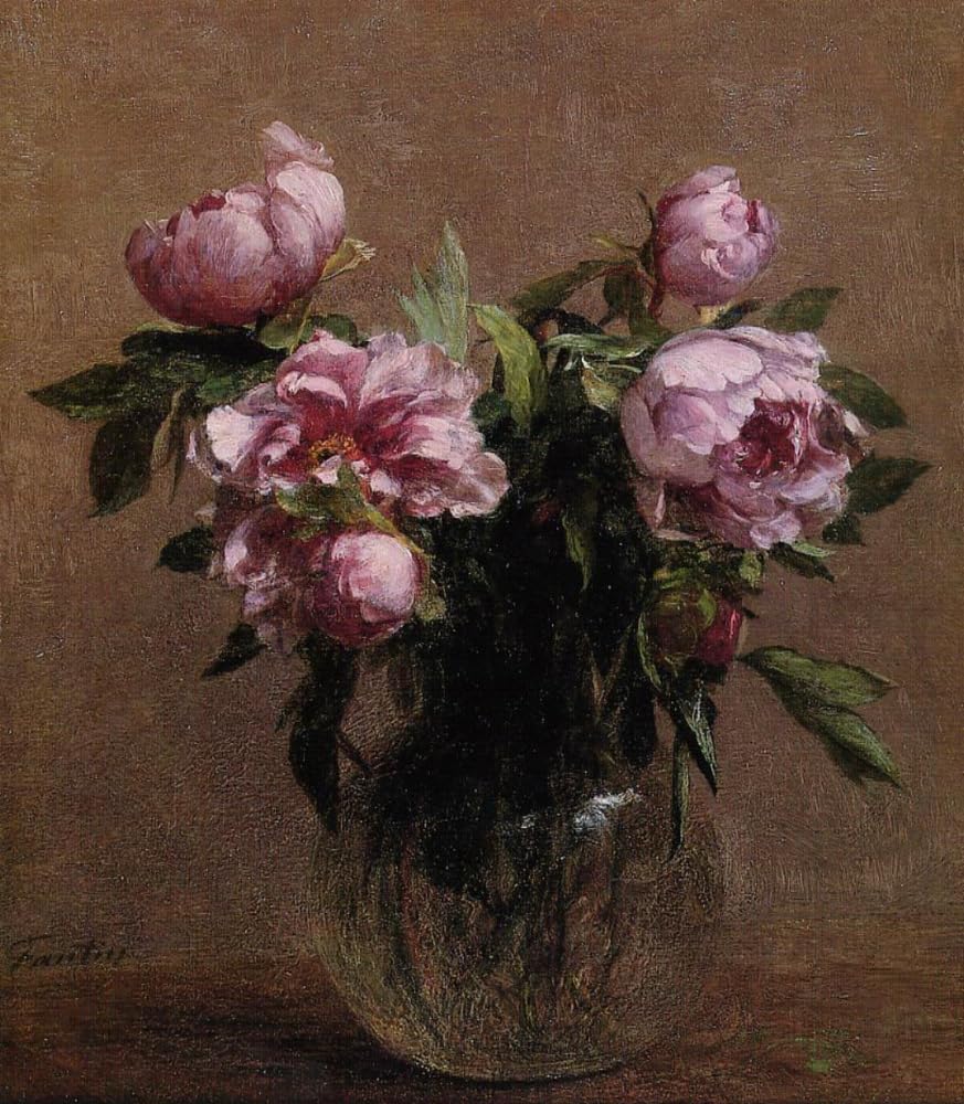 Amazon.com: Toperfect 11 Art Paintings Vase of Peonies Henri