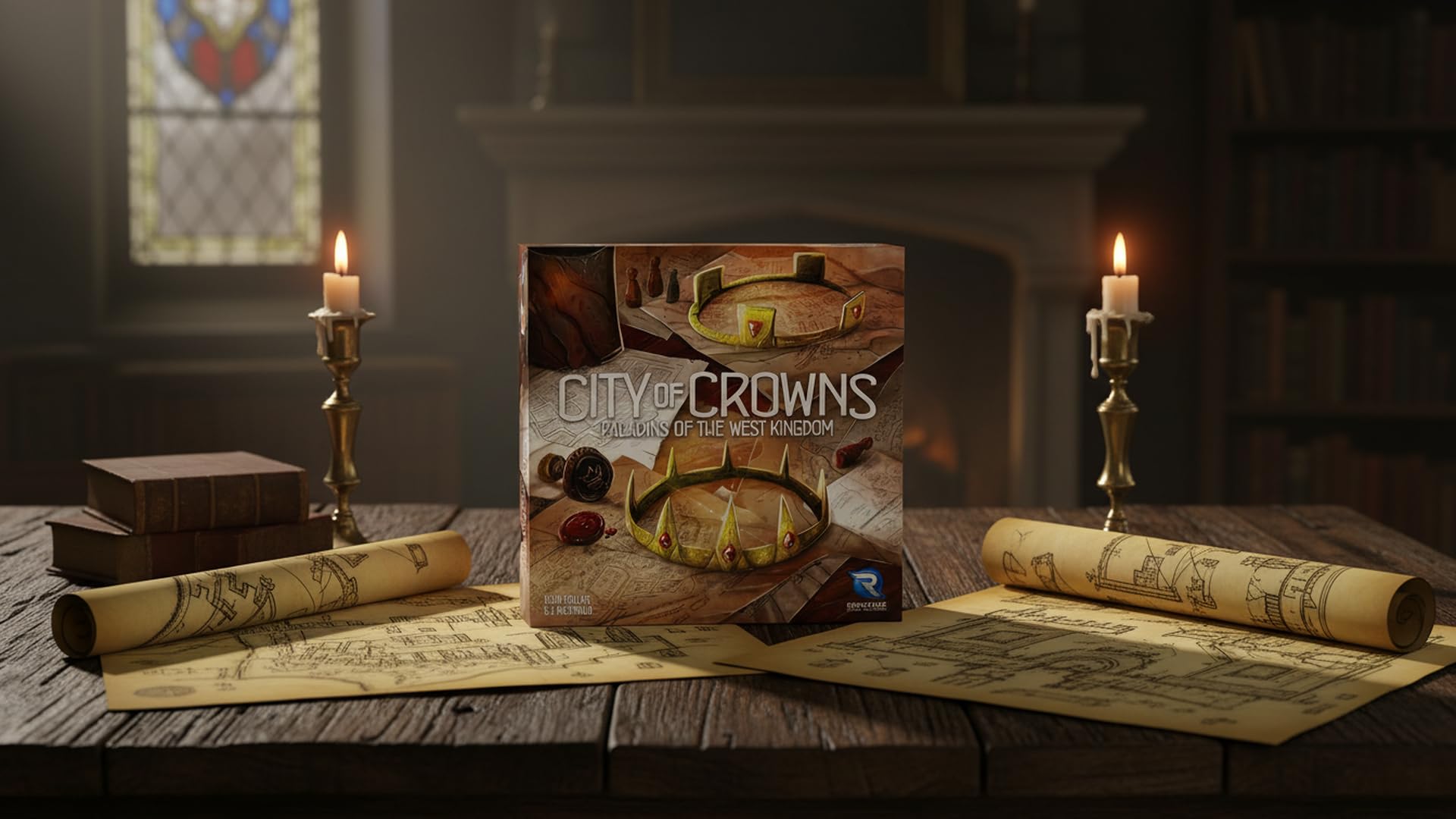 Renegade Game Studios Paladins of The West Kingdom: City of Crowns - Jeu de Plateau - Version en Anglias