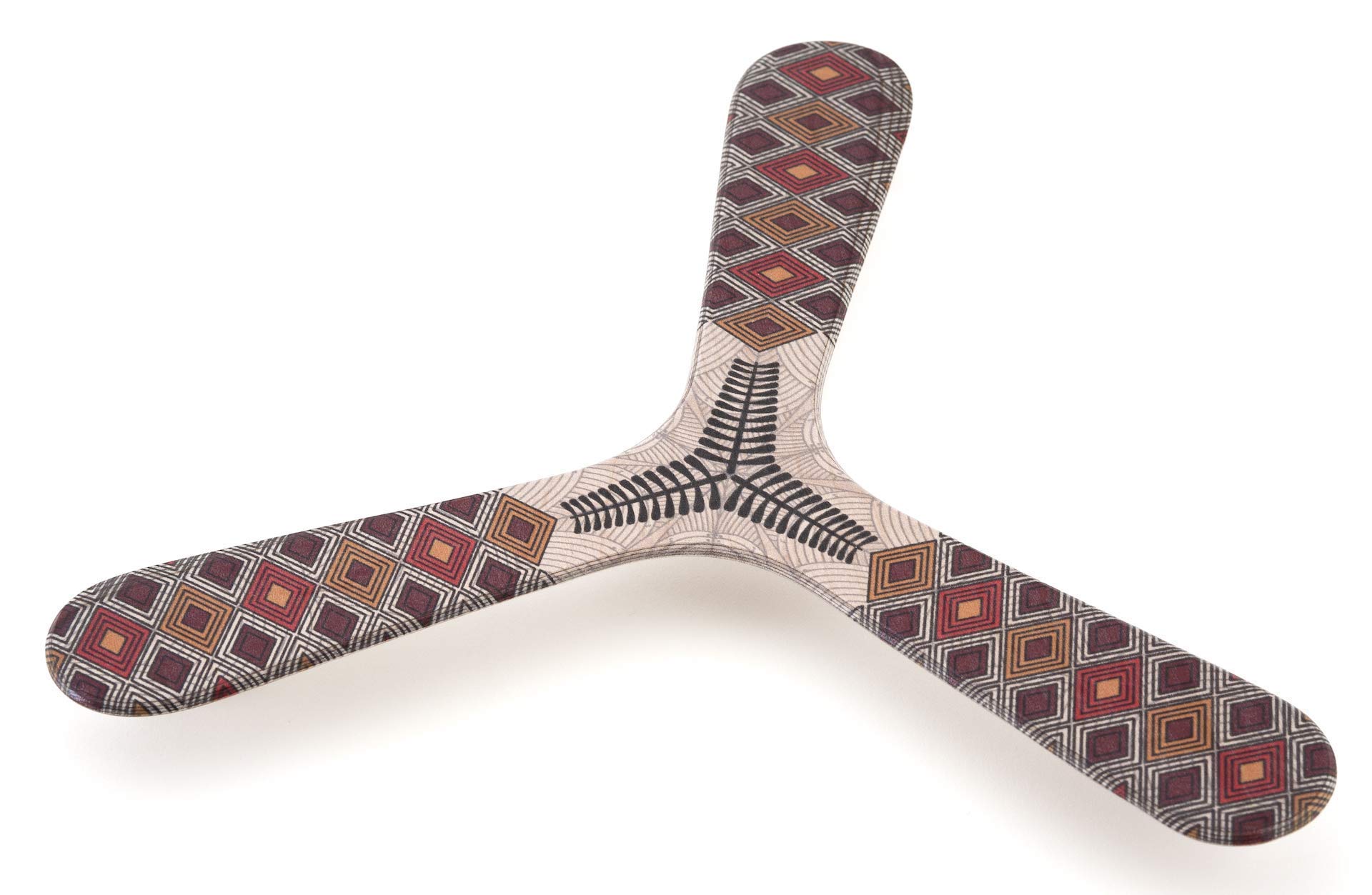 Boomerang en bois débutant Kanak de lancer extérieur et jeu de trajectoire
