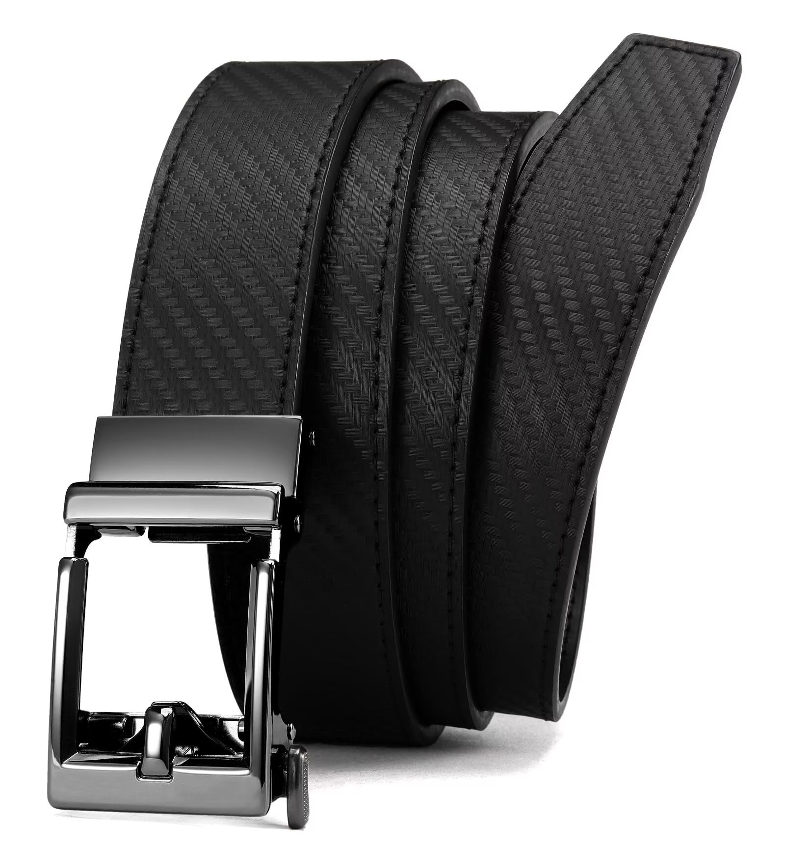 Chaoren Leather Ratchet Belt