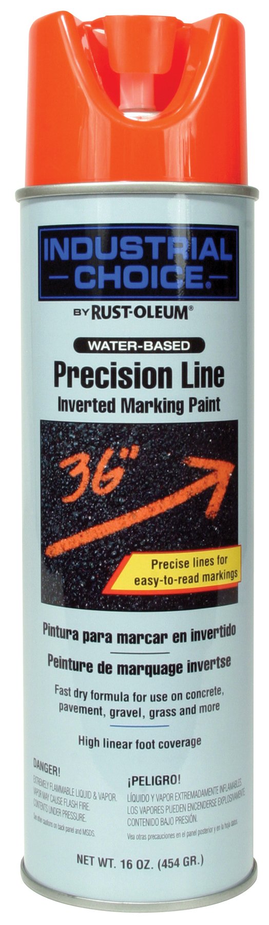 INDUSTRIAL CHOICE M1800 System Water-Based Precision Line Marking Paint