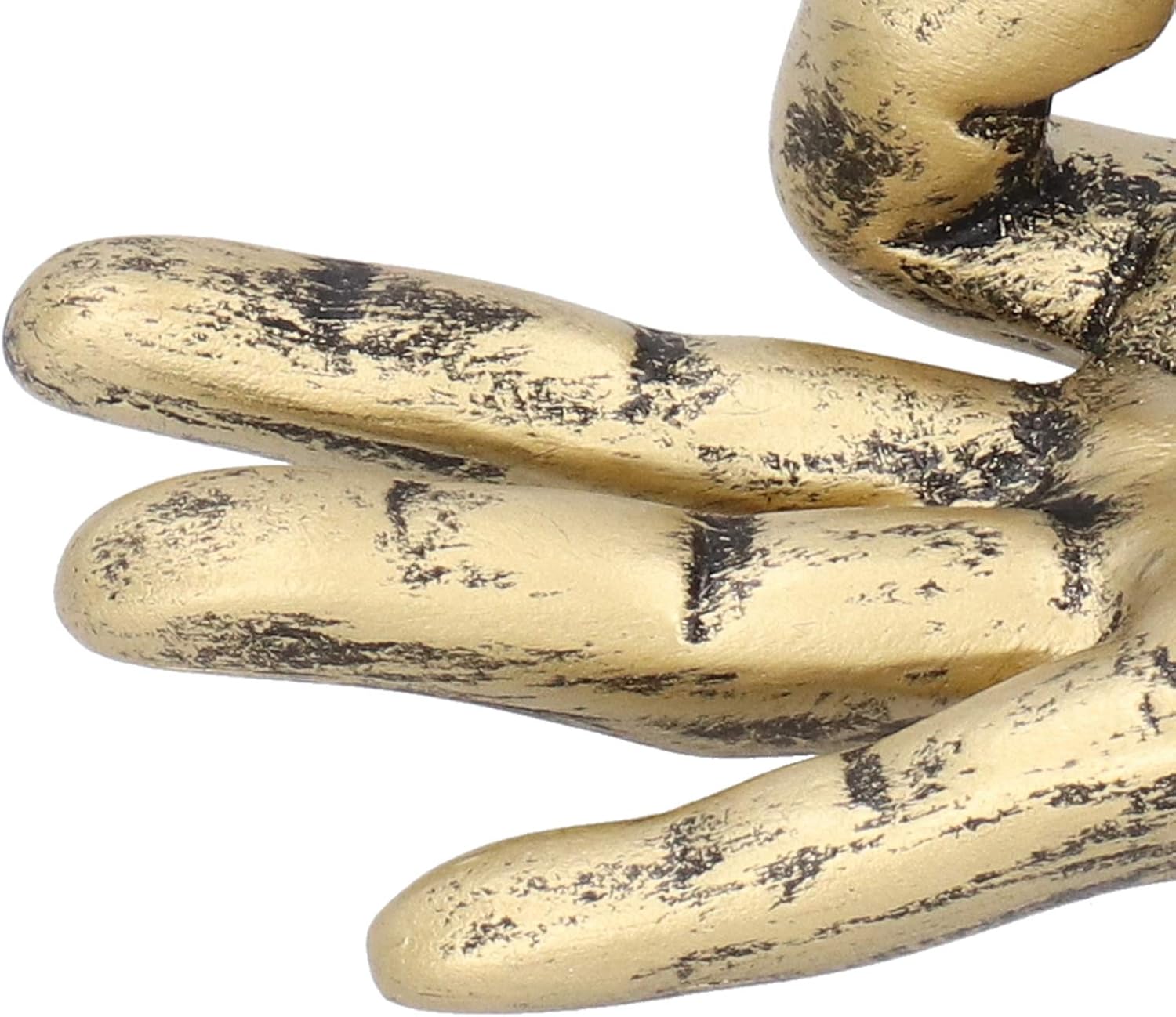 Pssopp Resin Hand Gesture Statue, OK Gesture, Copper, Modern, Tabletop, Sculpture - Image 8