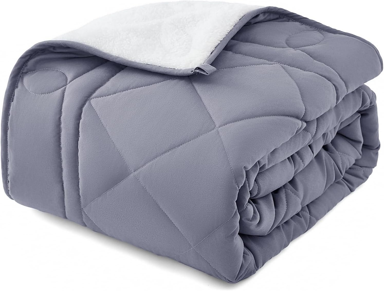 OMYSTYLE Sherpa Reversible Weighted Blanket, Cooling Heavy Blanket for Adults, Reversible Design with Plush Sherpa Fleece and Velvety Brushed, Queen Size(12lbs, 60”x80”), All Season Use, Dark Grey OMYSTYLE Sherpa Reversible Weighted Blanket, Cooling Heavy Blanket for Adults, Reversible Design with Plush Sherpa Fleece and Velvety Brushed, Queen Size(12lbs, 60”x80”), All Season Use, Dark Grey