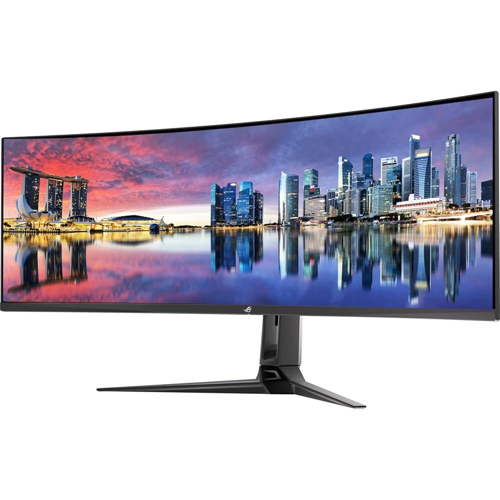 ASUS 49 ワイドモニター ROG Swift OLED PG49WCD OLED goes ultra-wide: meet the ROG Swift OLED PG49WCD