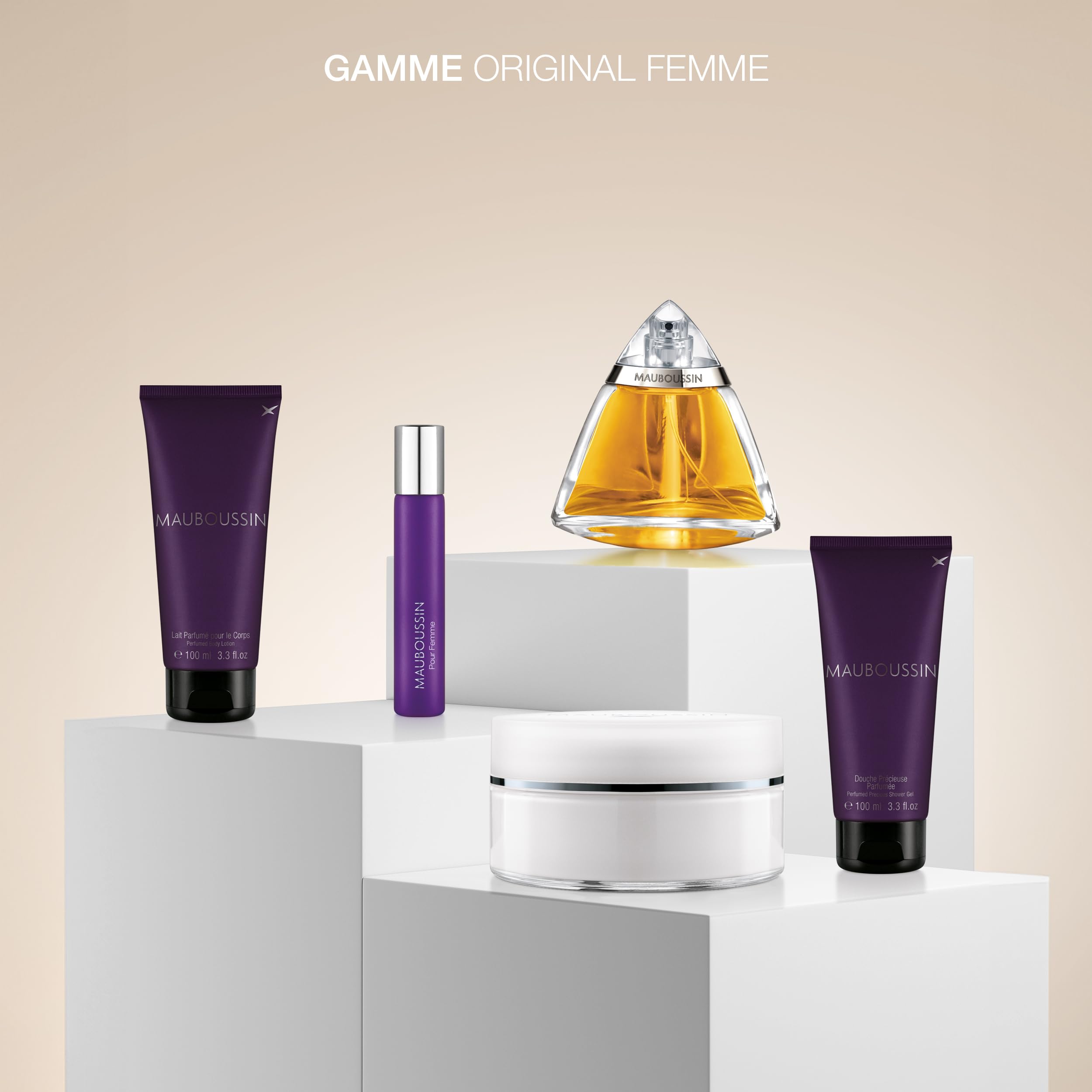 Mauboussin - Original Femme 100ml + 20ml (Travel Spray) - Eau de Parfum Femme - Senteur Orientale & Fruitée